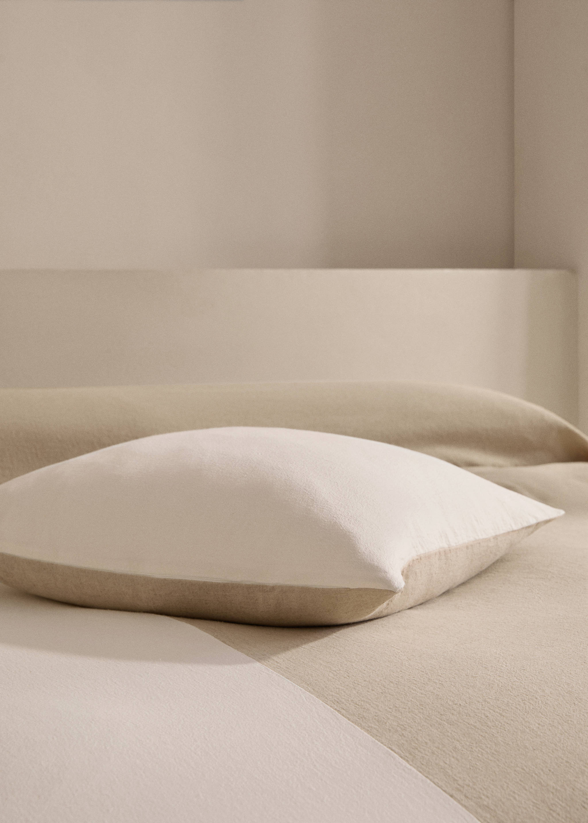 Housse coussin coton et lin - Plan général