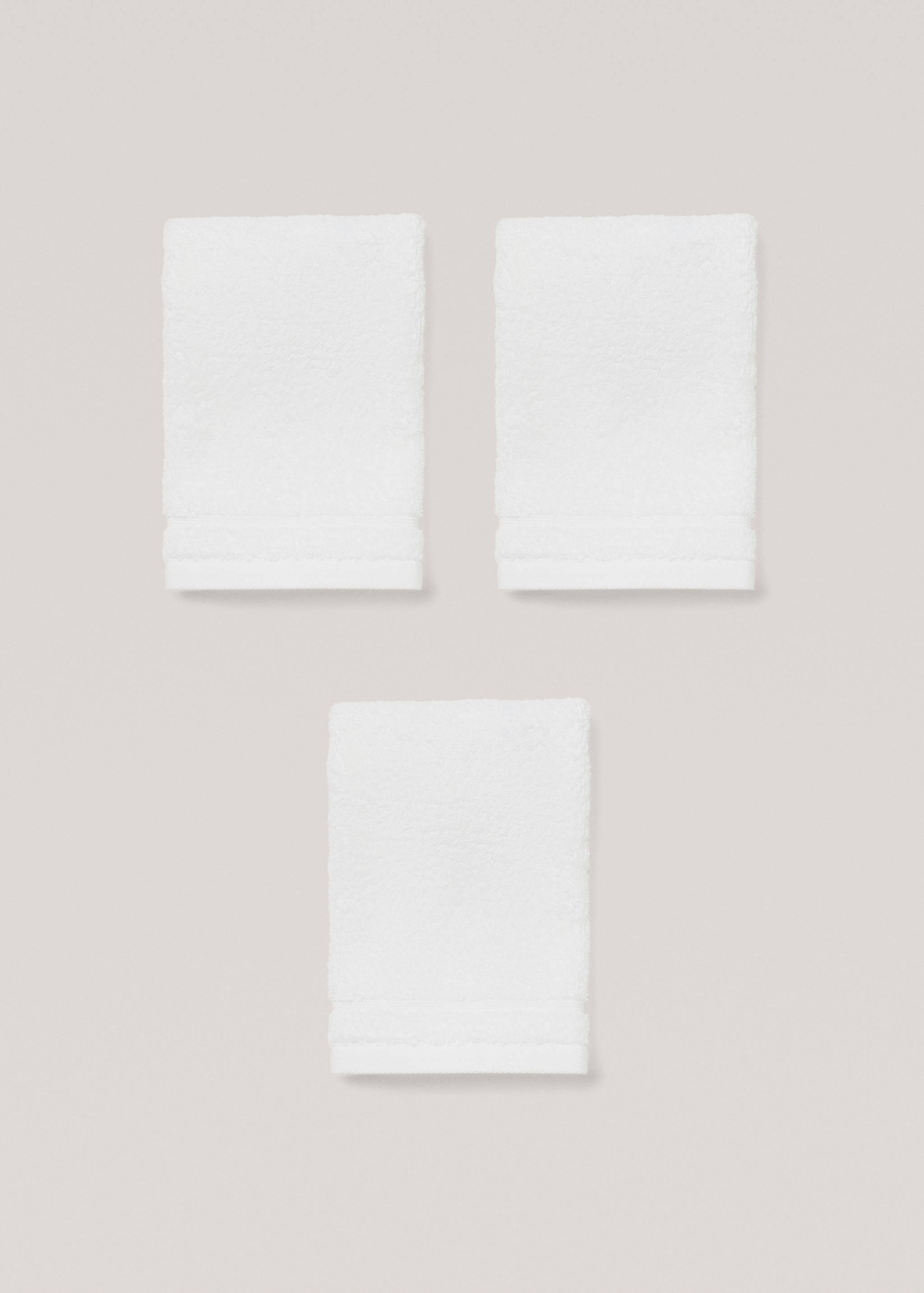 Plain cotton towel - Article without model