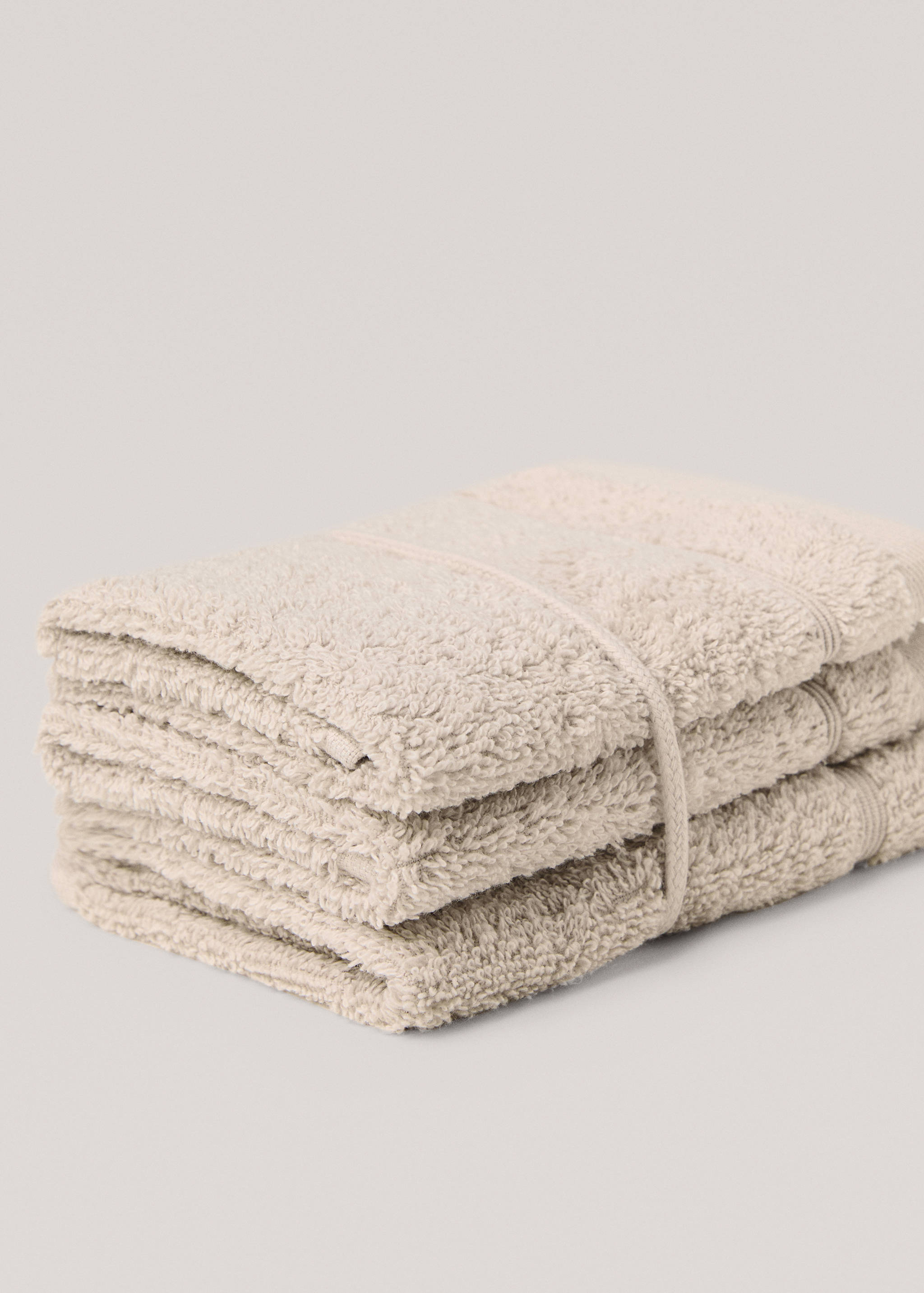 Plain cotton towel - Details of the article 2