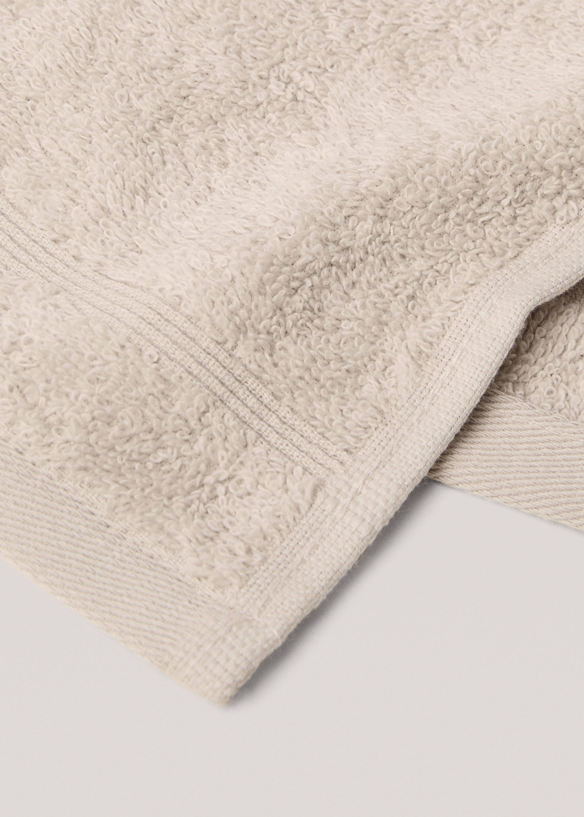 Plain cotton towel - Details of the article 3