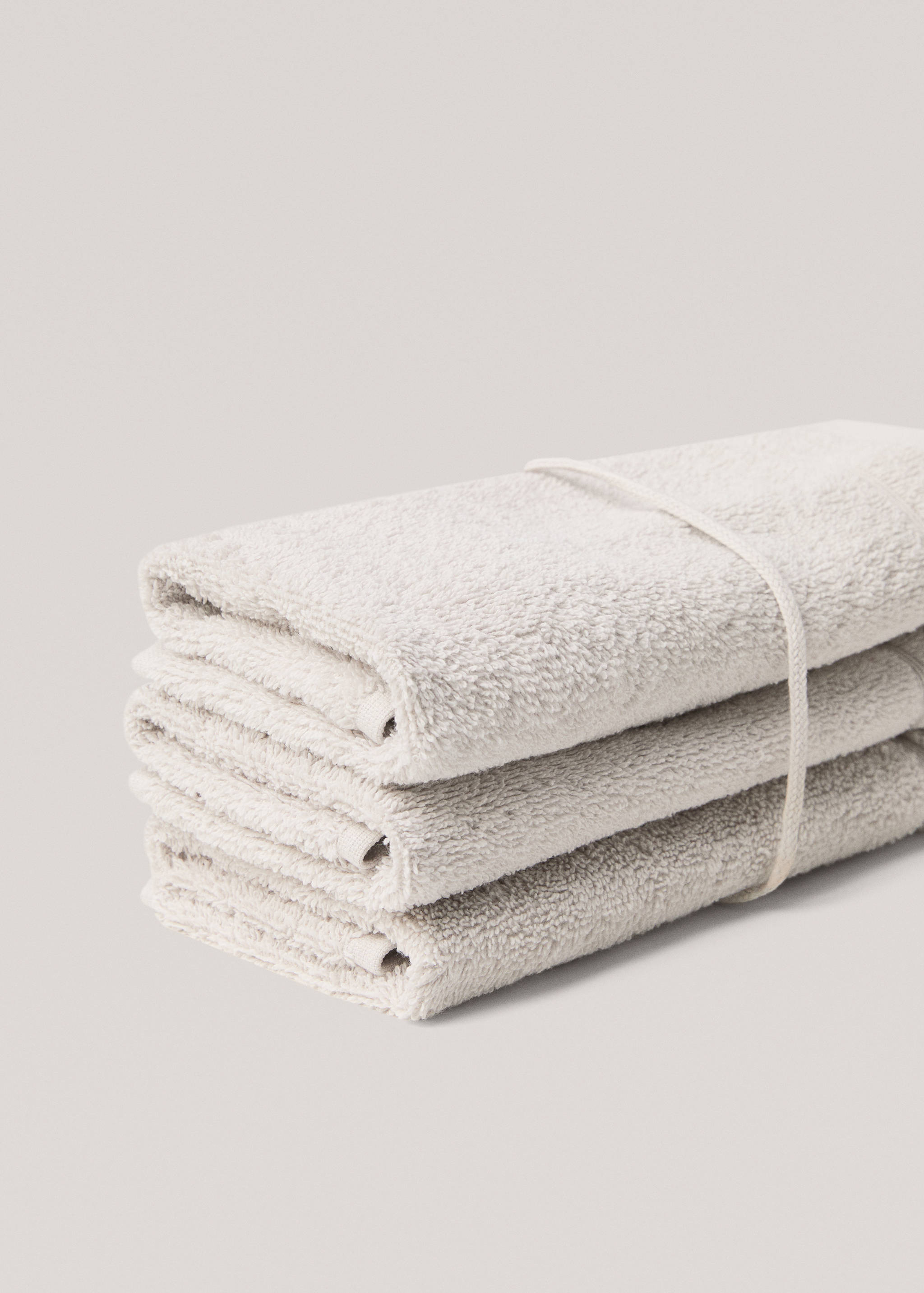 Plain cotton towel - Details of the article 2