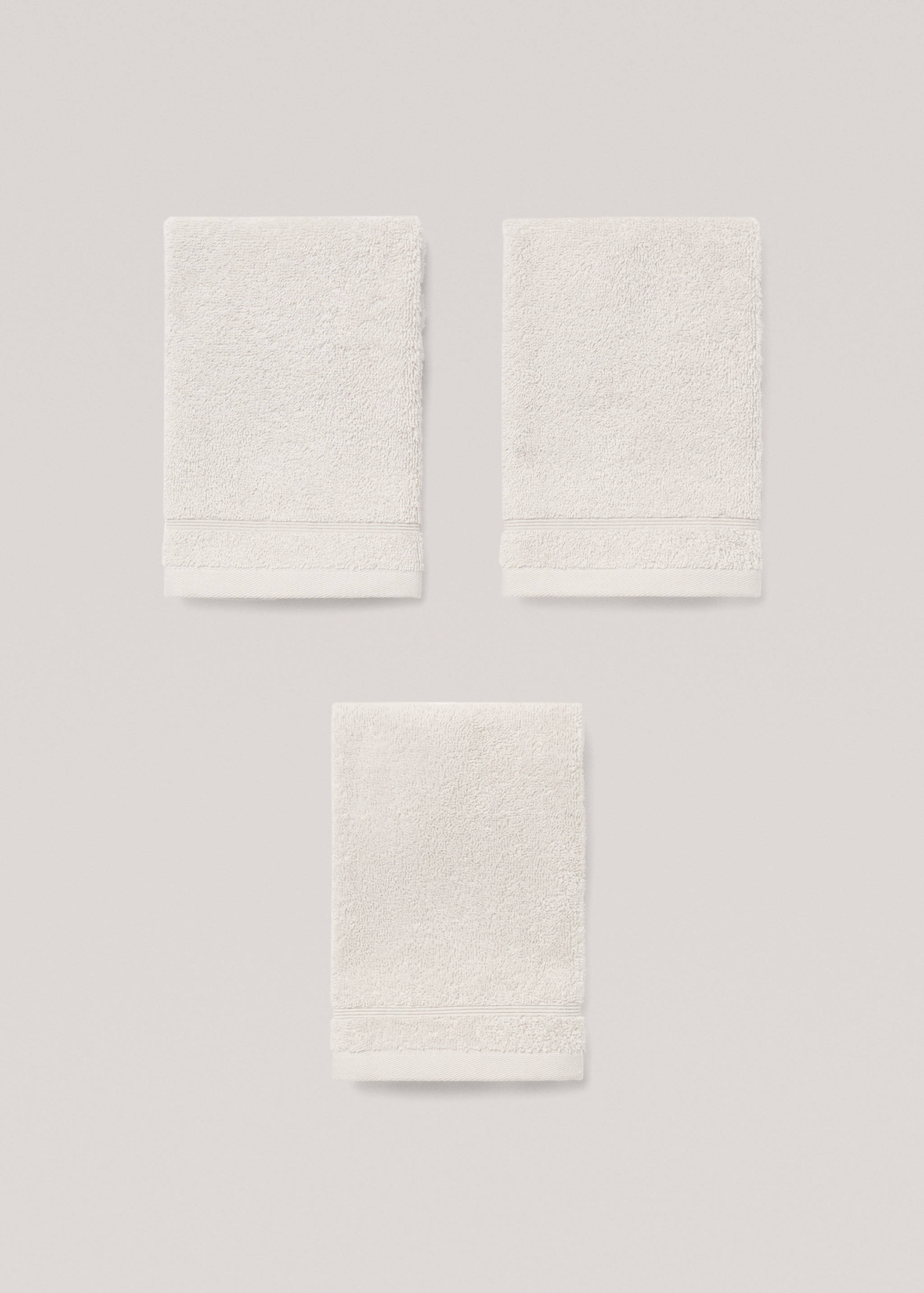 Plain cotton towel - Article without model