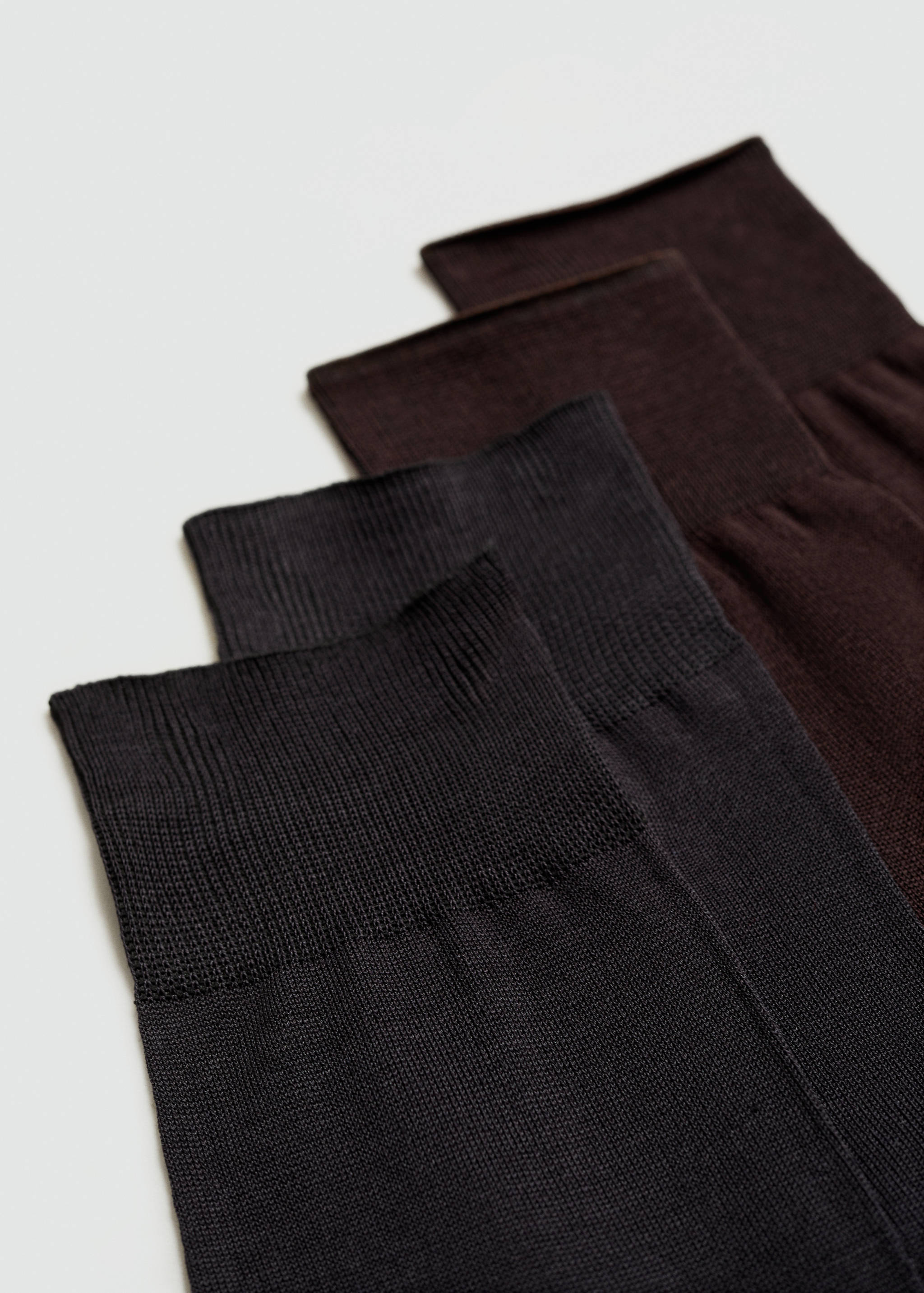 Hosszú szárú pamut zokni 2 db-os csomagban - A termék adatai 0