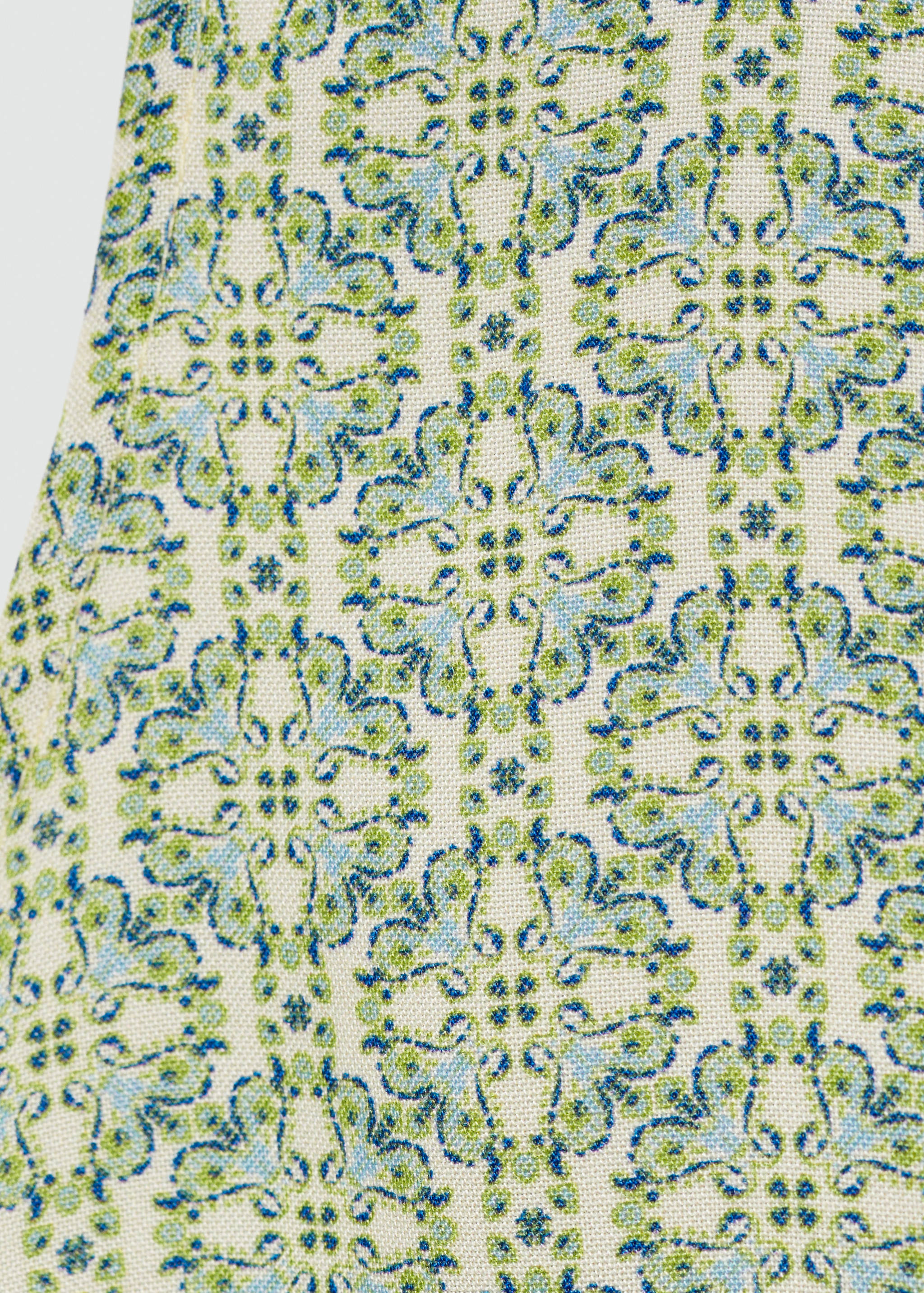 Asymmetric printed top - Details of the article 0