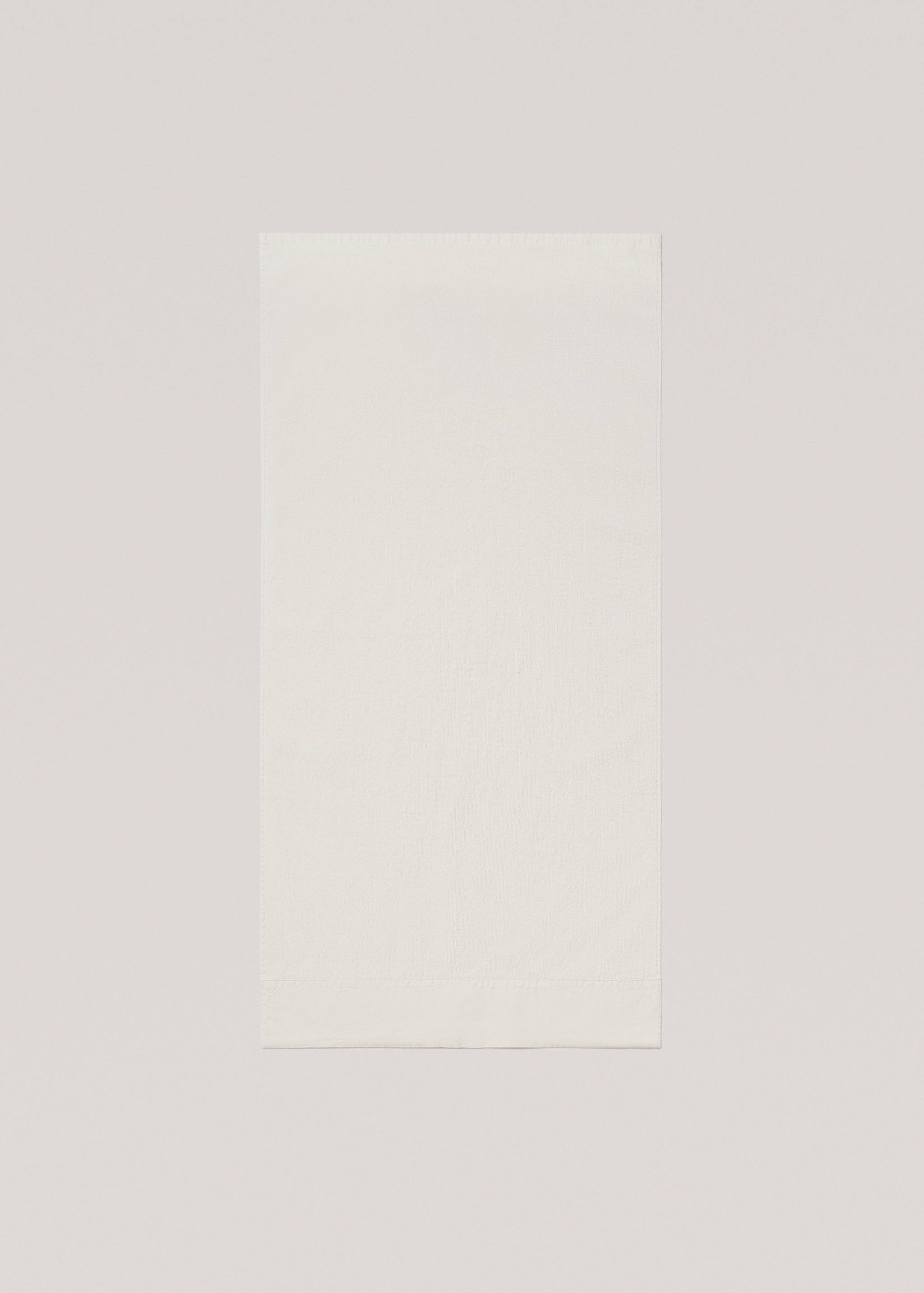 Cotton textured hand towel 50x90cm - Details of the article 3