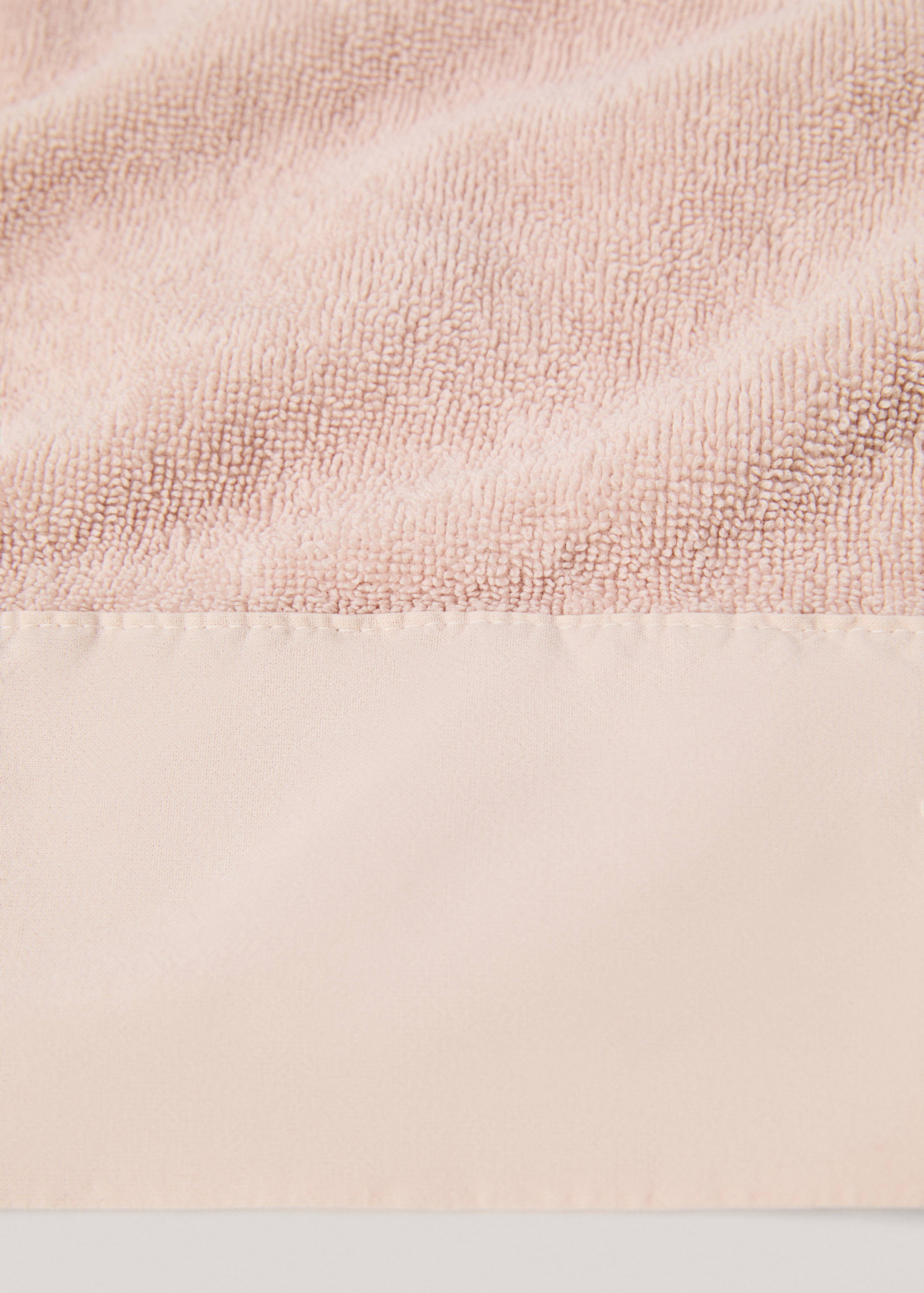 Cotton textured hand towel 50x90cm - Details of the article 1