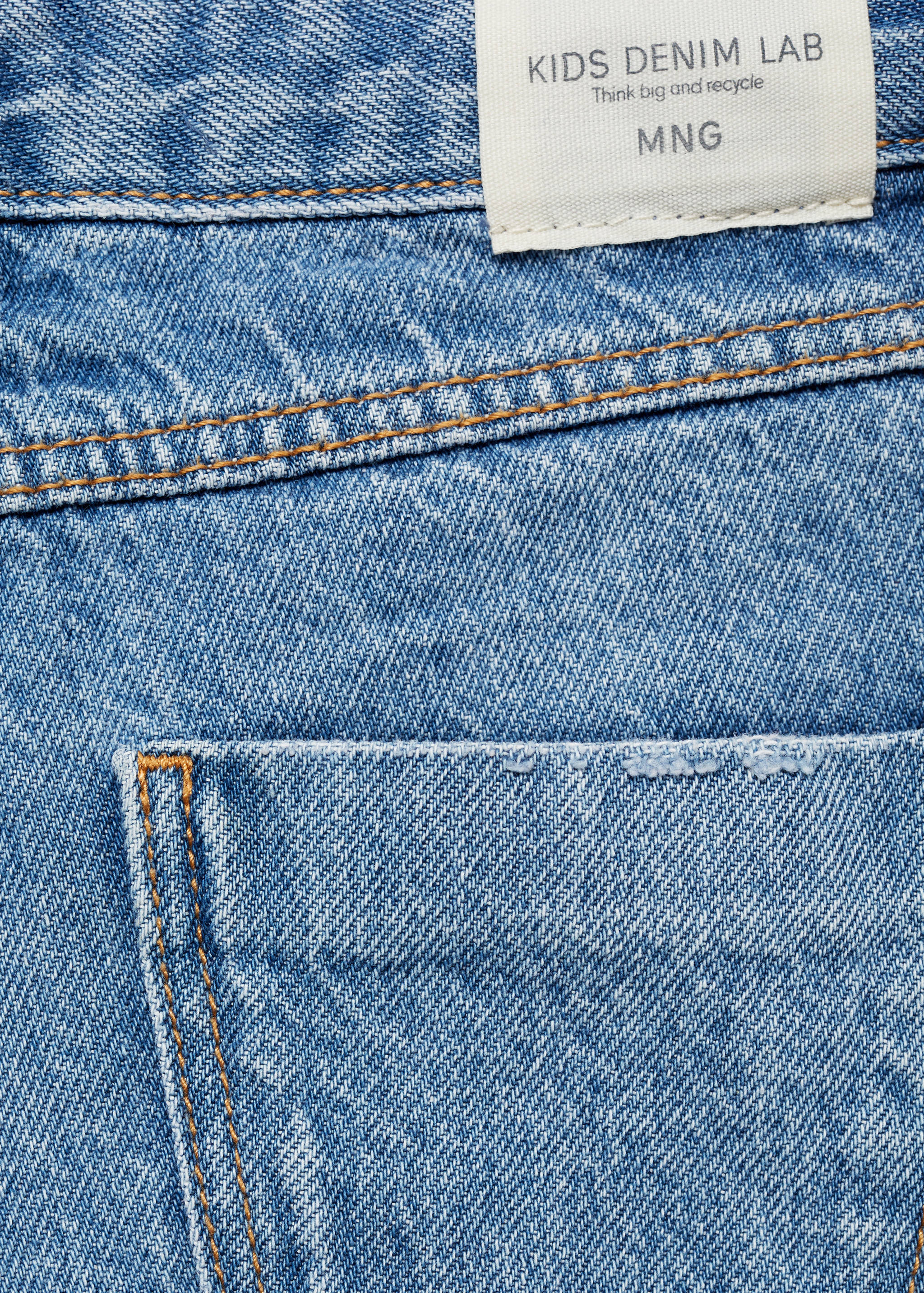Jeans culotte mid-waist comfort - Details of the article 0