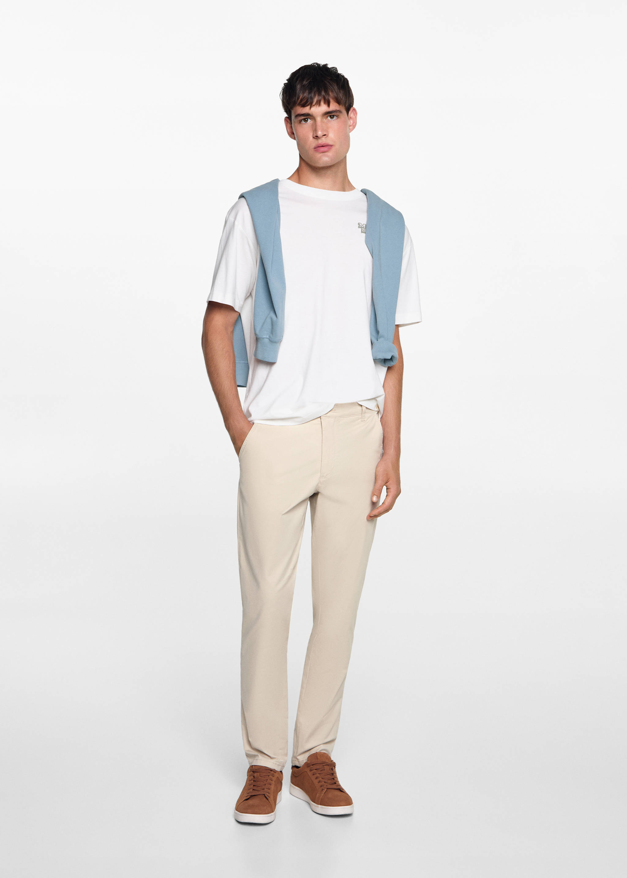 Pantalón chino algodón - Plano general