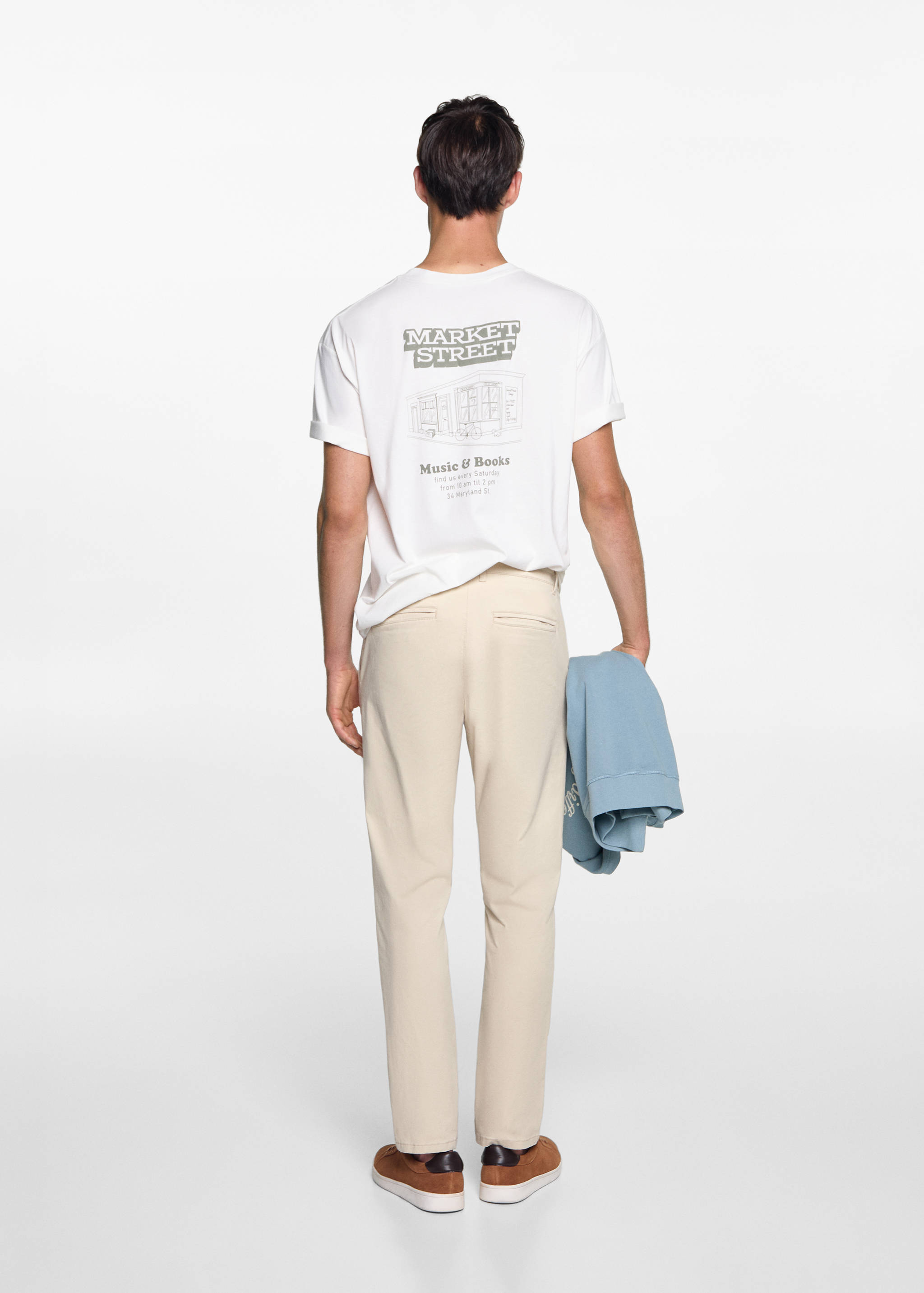 Pantalón chino algodón - Reverso del artículo