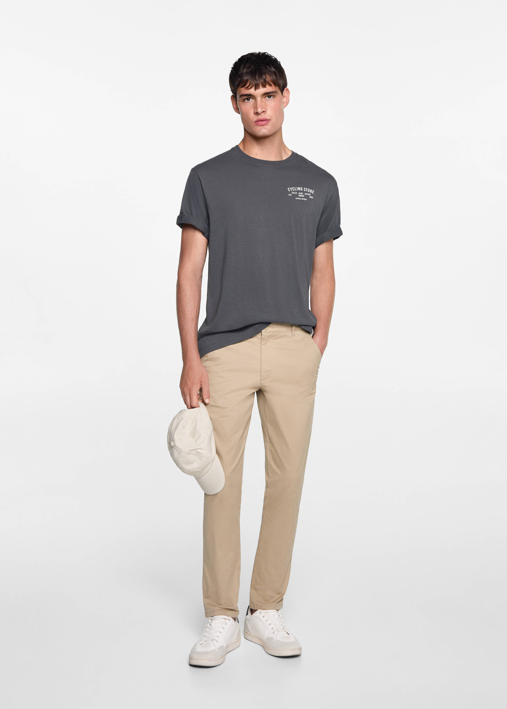 Pantalón chino algodón - Plano general