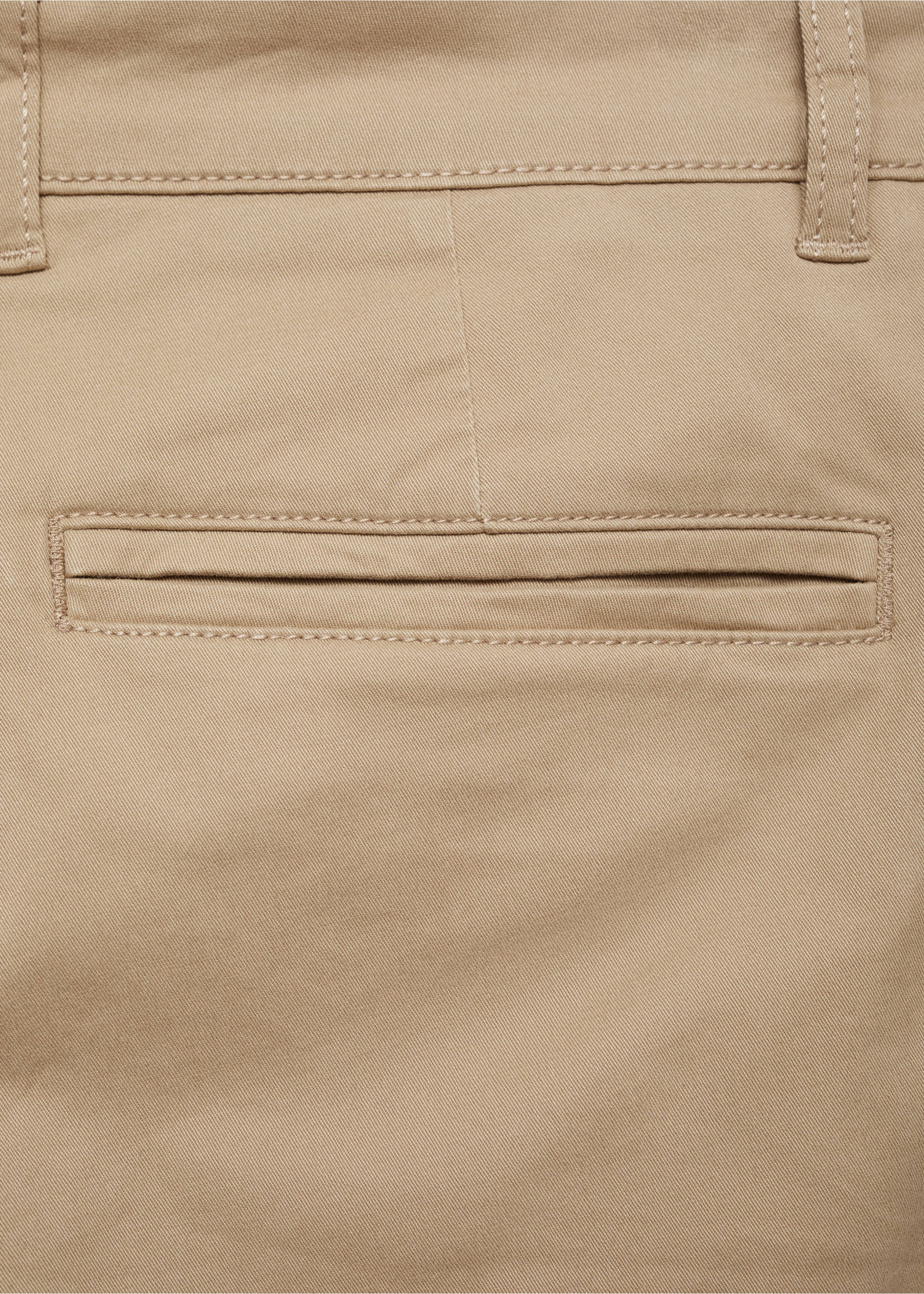 Pantalón chino algodón - Detalle del artículo 0, Beige. Ref: 77011511-00.
