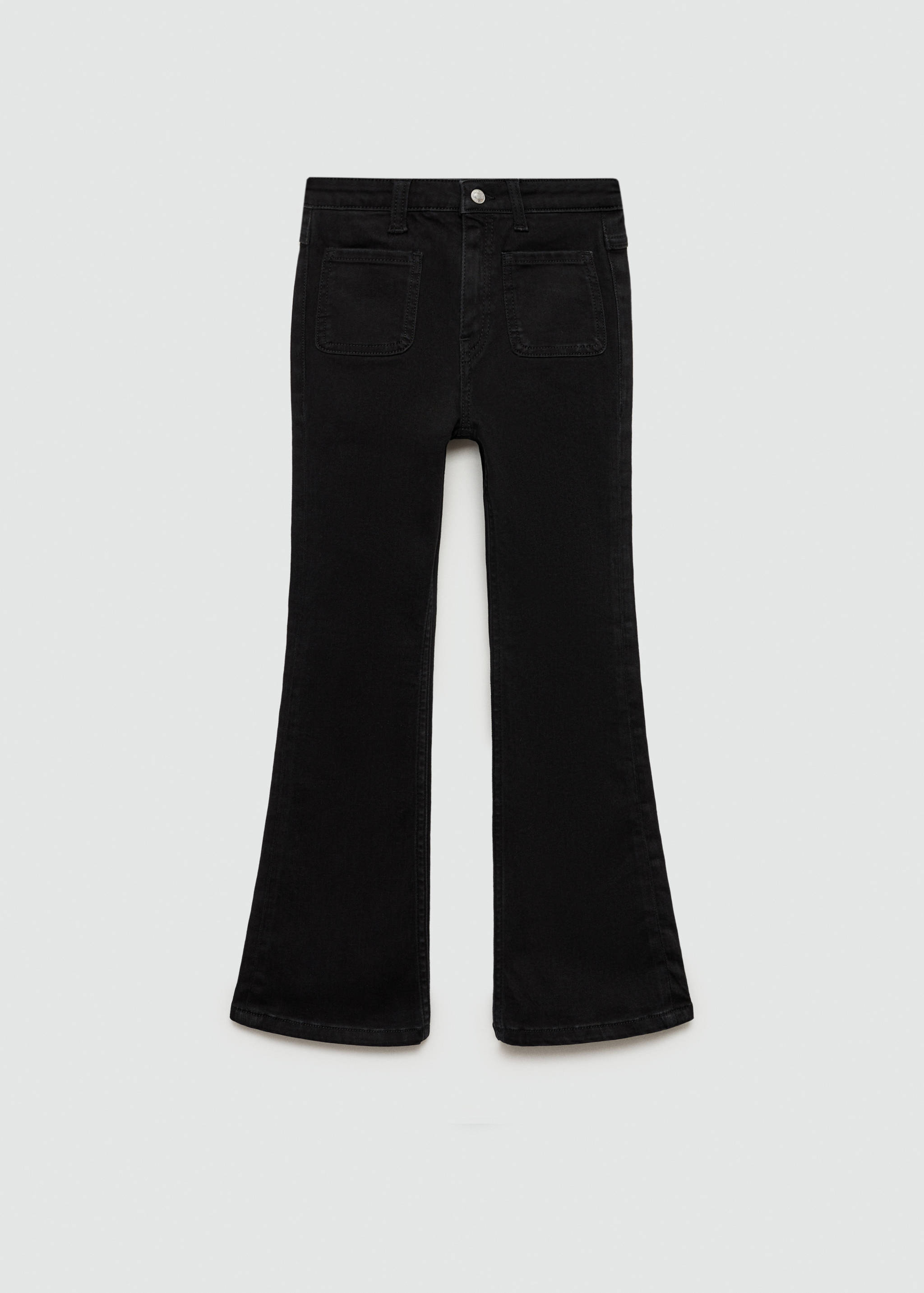 Flared jeans with pocket - Article without model