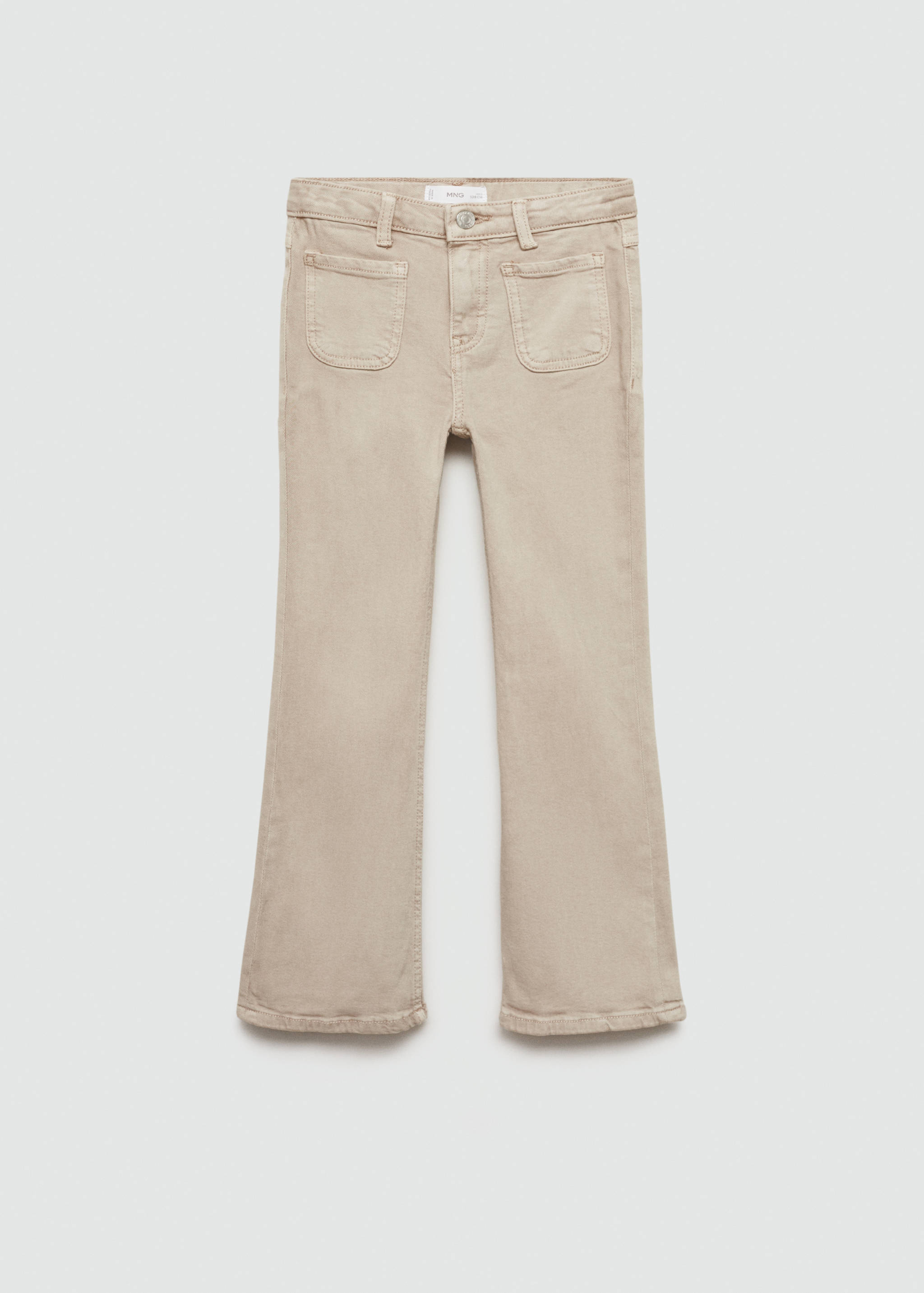 Flared jeans with pocket - Article without model