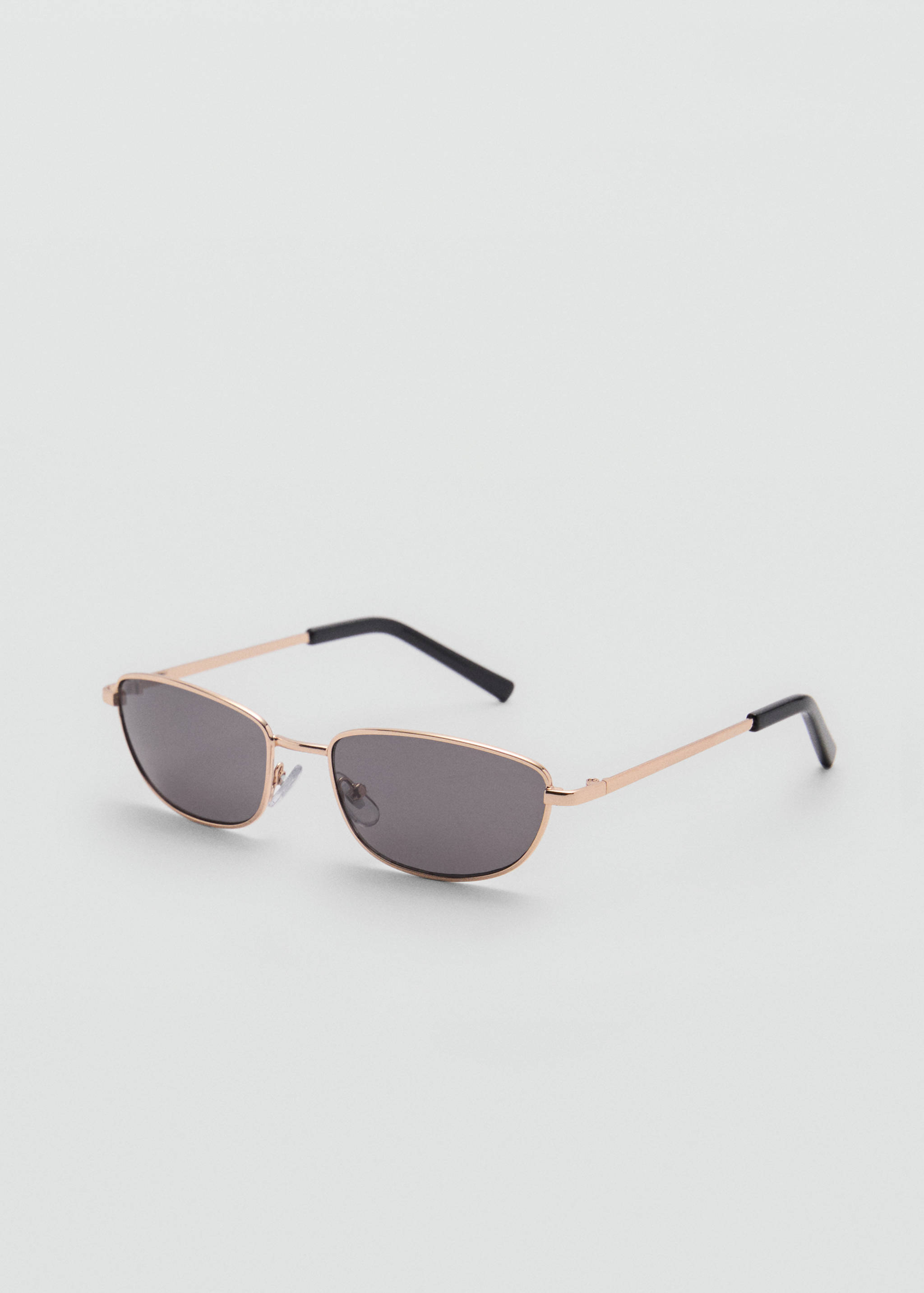 Metallic frame sunglasses - Medium plane