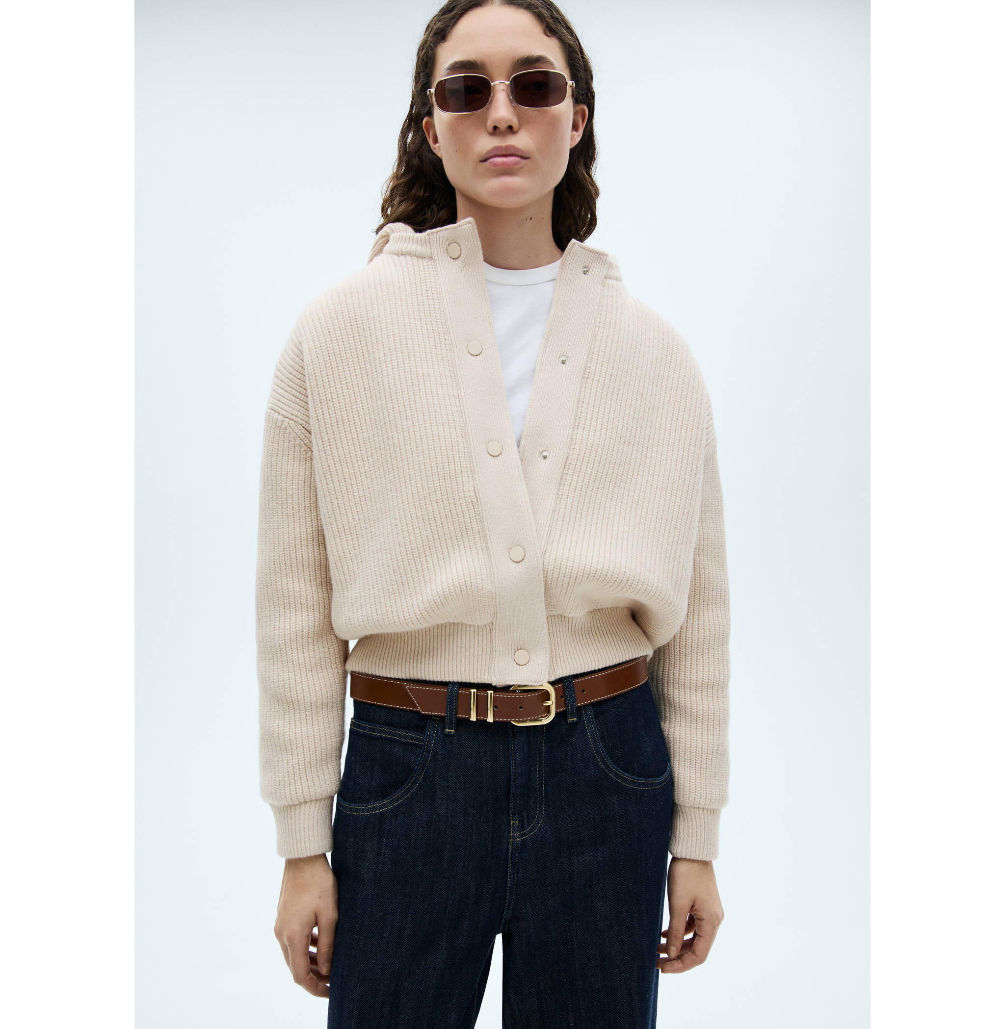 Gafas de sol montura metálica - Plano general