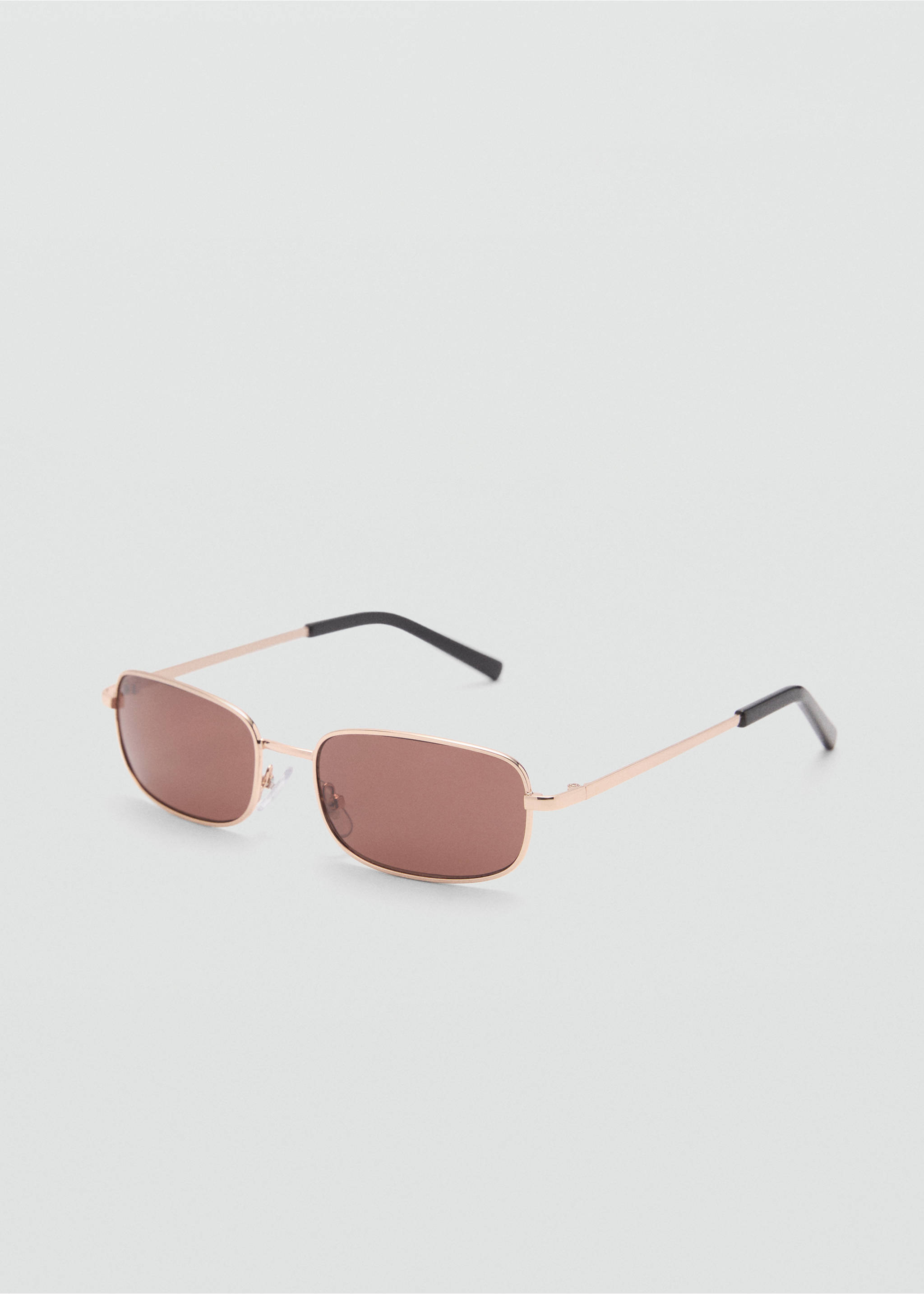 Metallic frame sunglasses - Medium plane, Gold. Ref: 77012544-00.