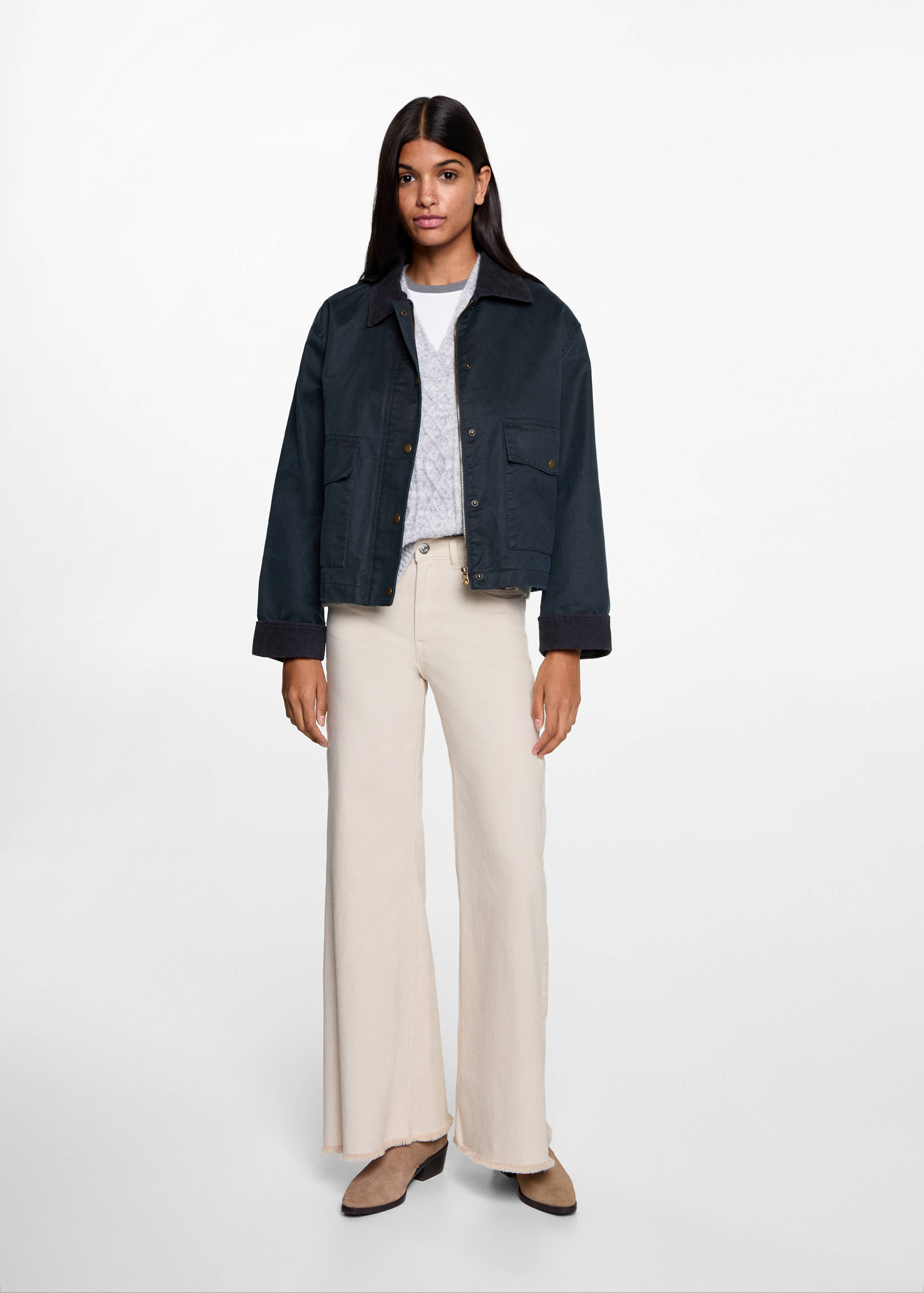 Wide leg  jeans - General plane