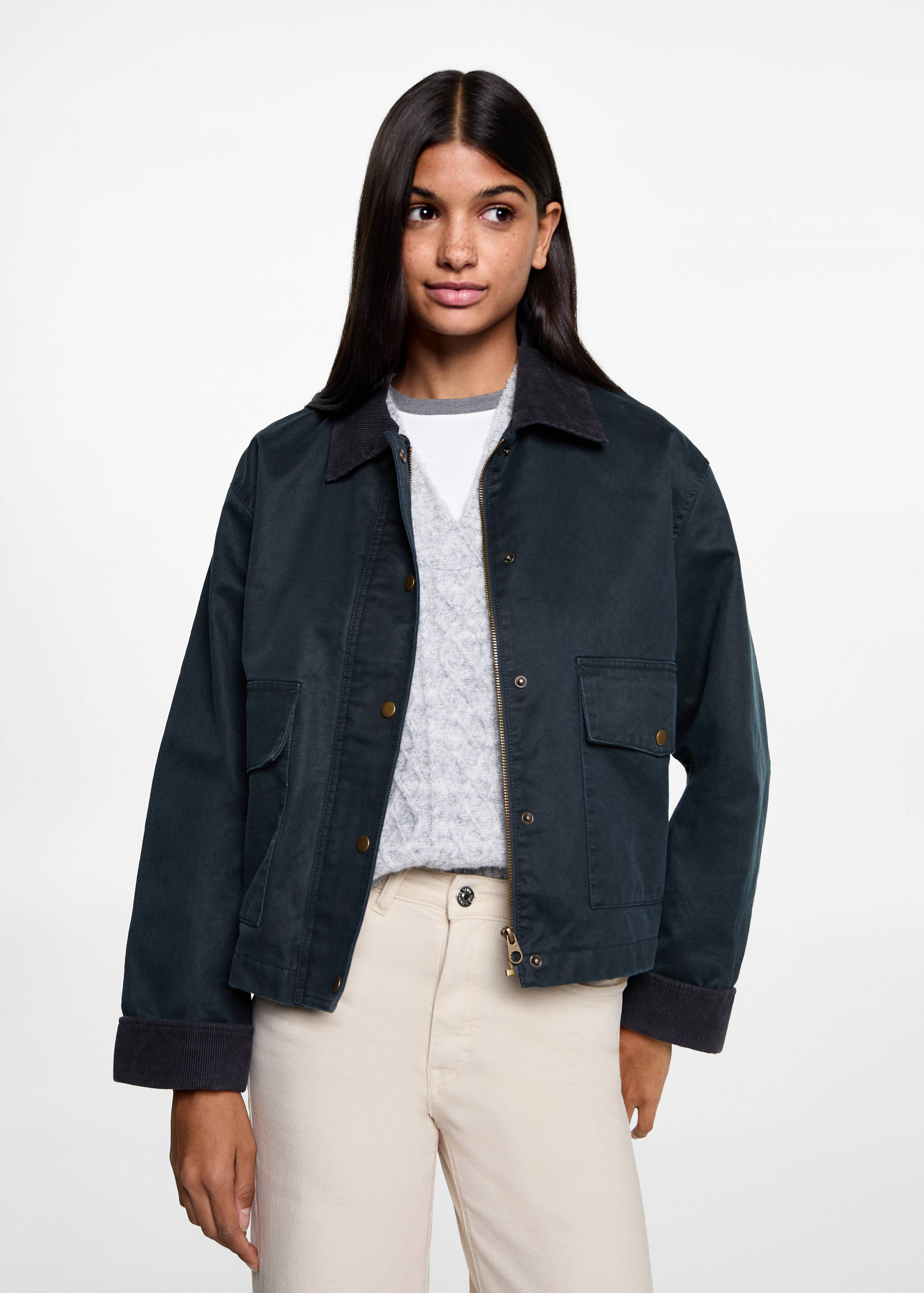 Wide leg  jeans - Medium plane