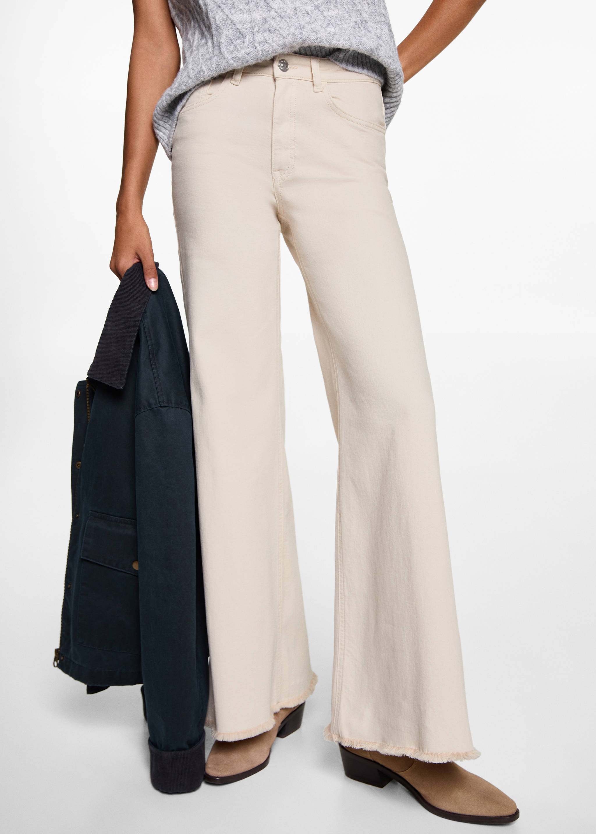 Wide leg  jeans - Details of the article 6