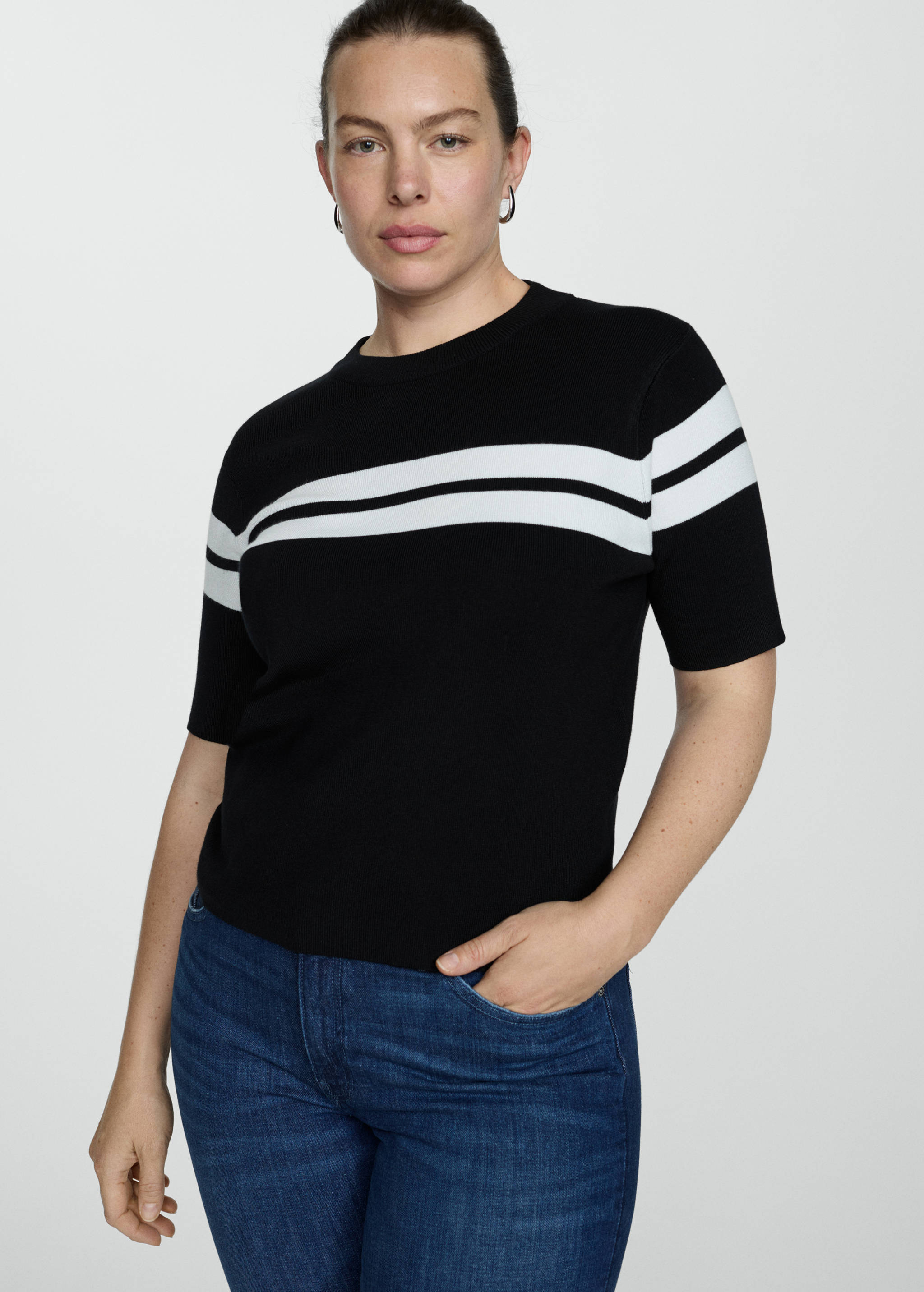 Csíkos kötött felső - A termék adatai 5