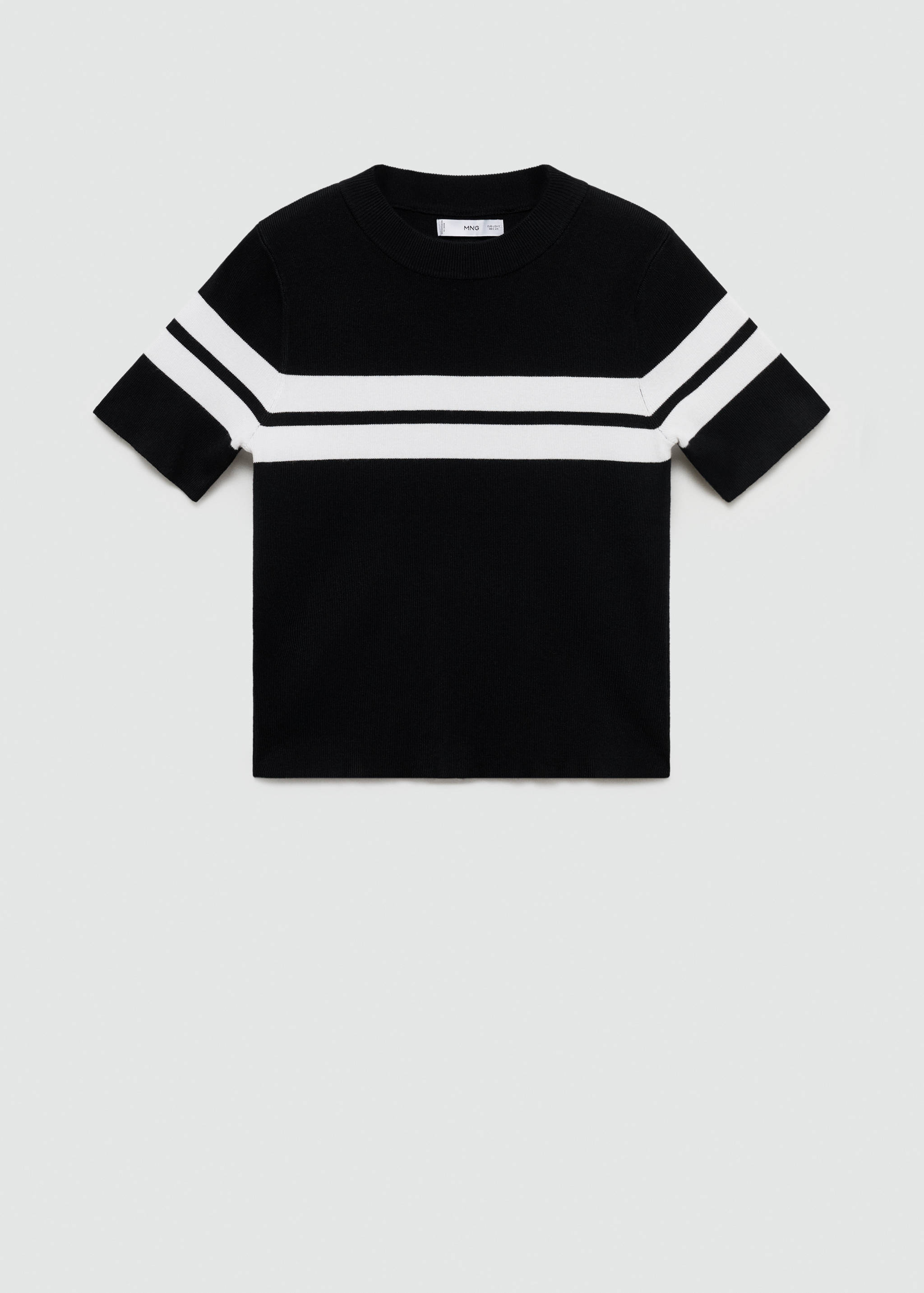 Jersey punto rayas - Artículo sin modelo