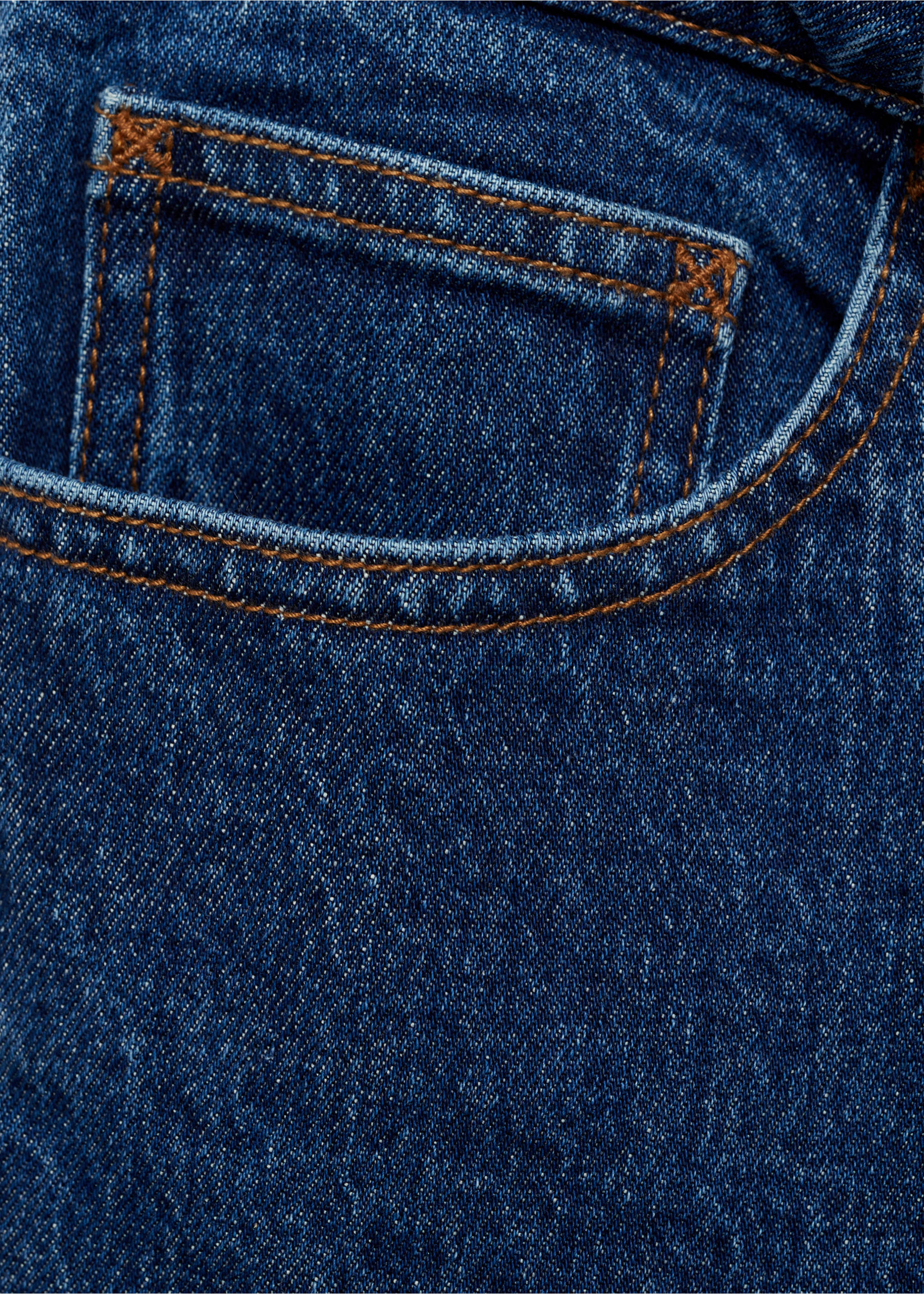 Regular-fit jeans - Details of the article 0, Dark Blue. Ref: 77012921-00.