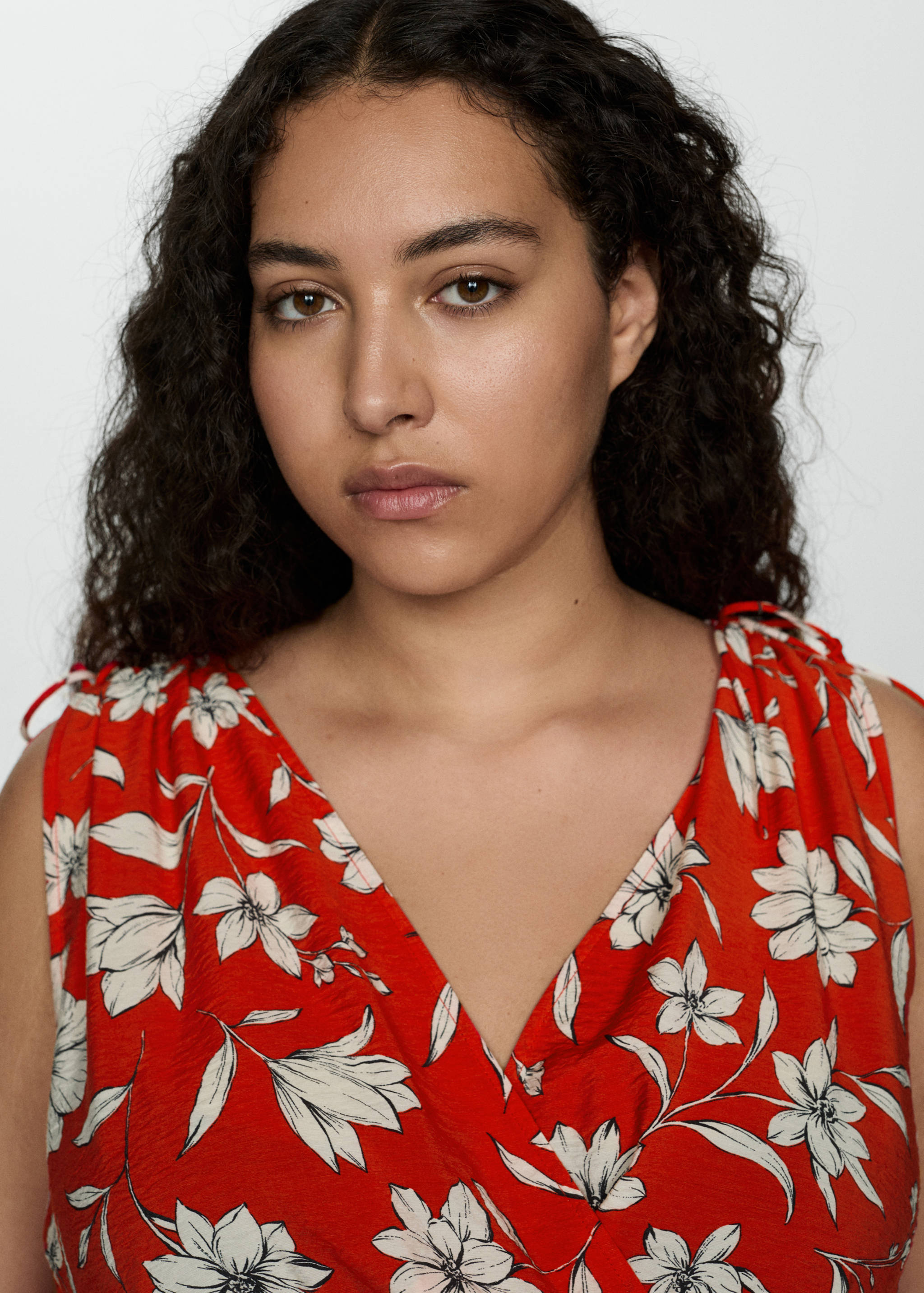 Długa sukienka ze wzorem - Szczegóły artykułu 4