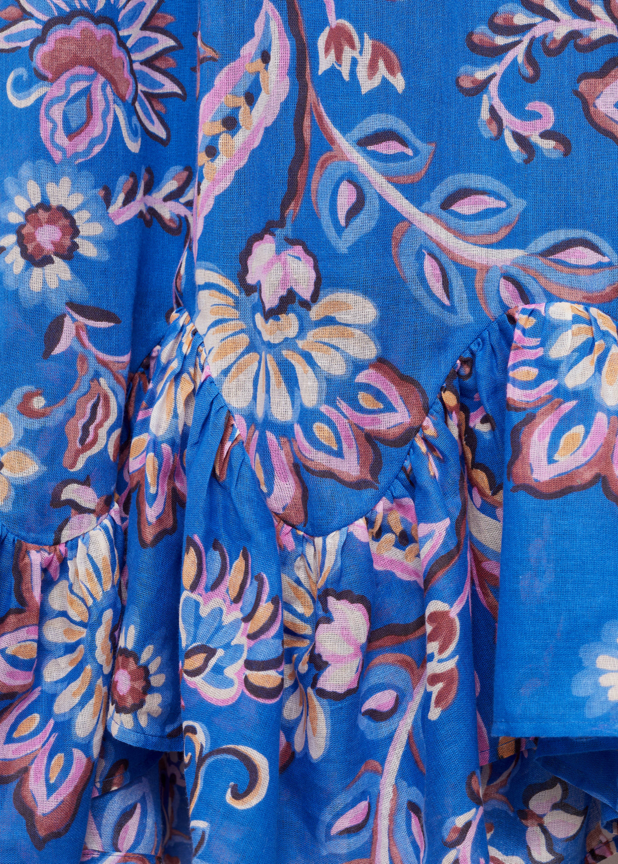 Vestido largo estampado floral - Detalle del artículo 8