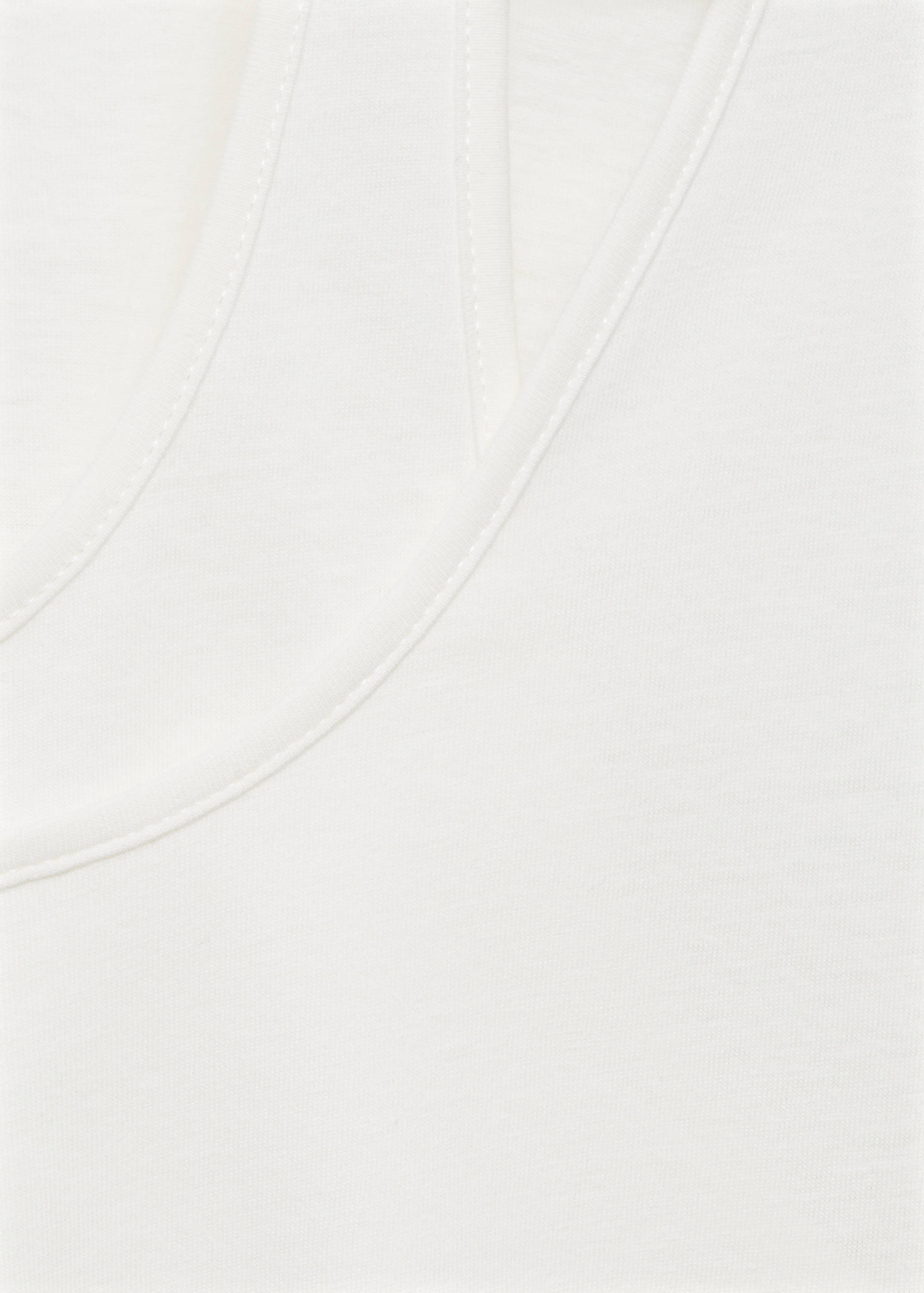 Doppeltes Baumwoll-T-Shirt - Detail des Artikels 8