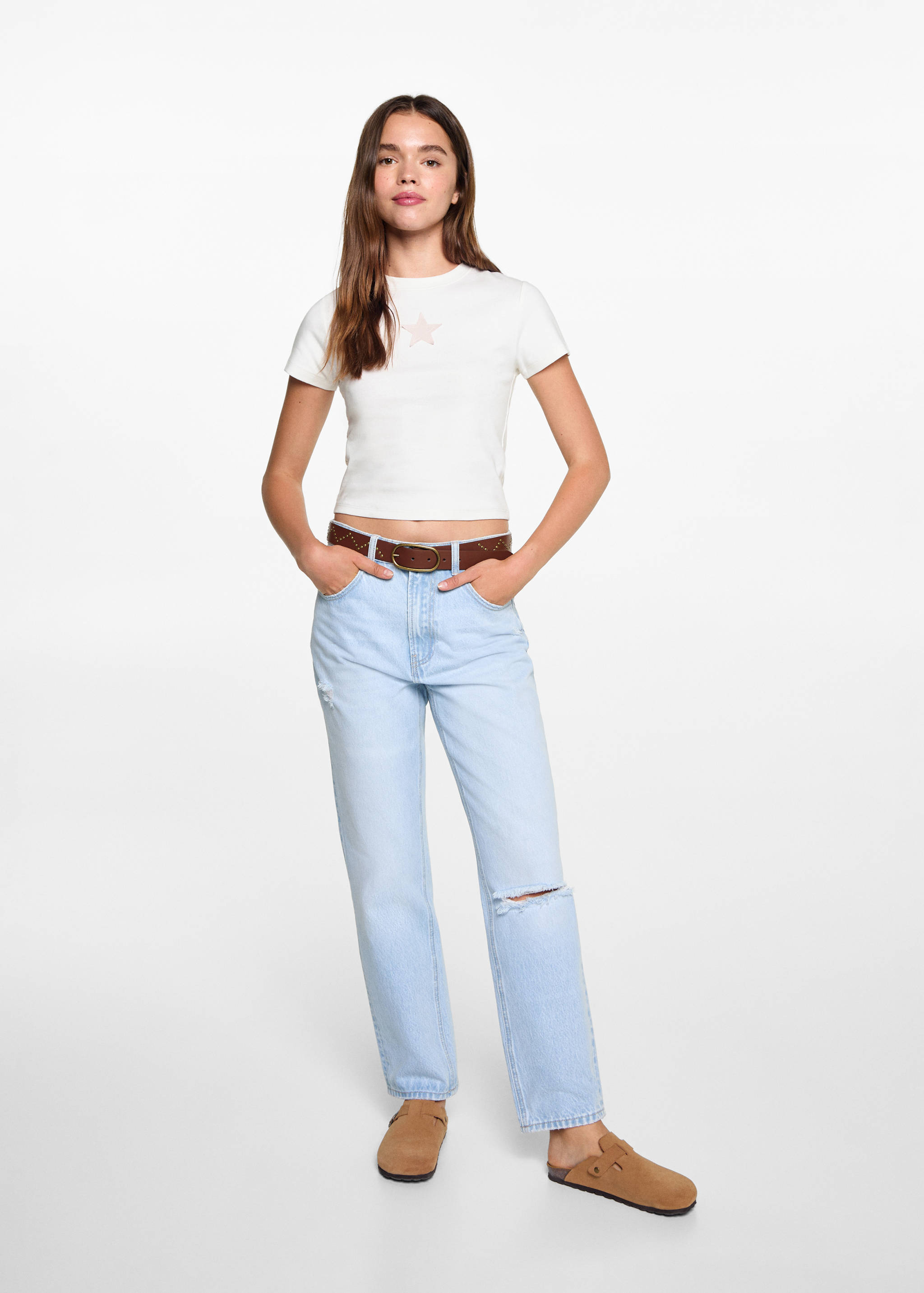 Camiseta estampada estrella - Plano general