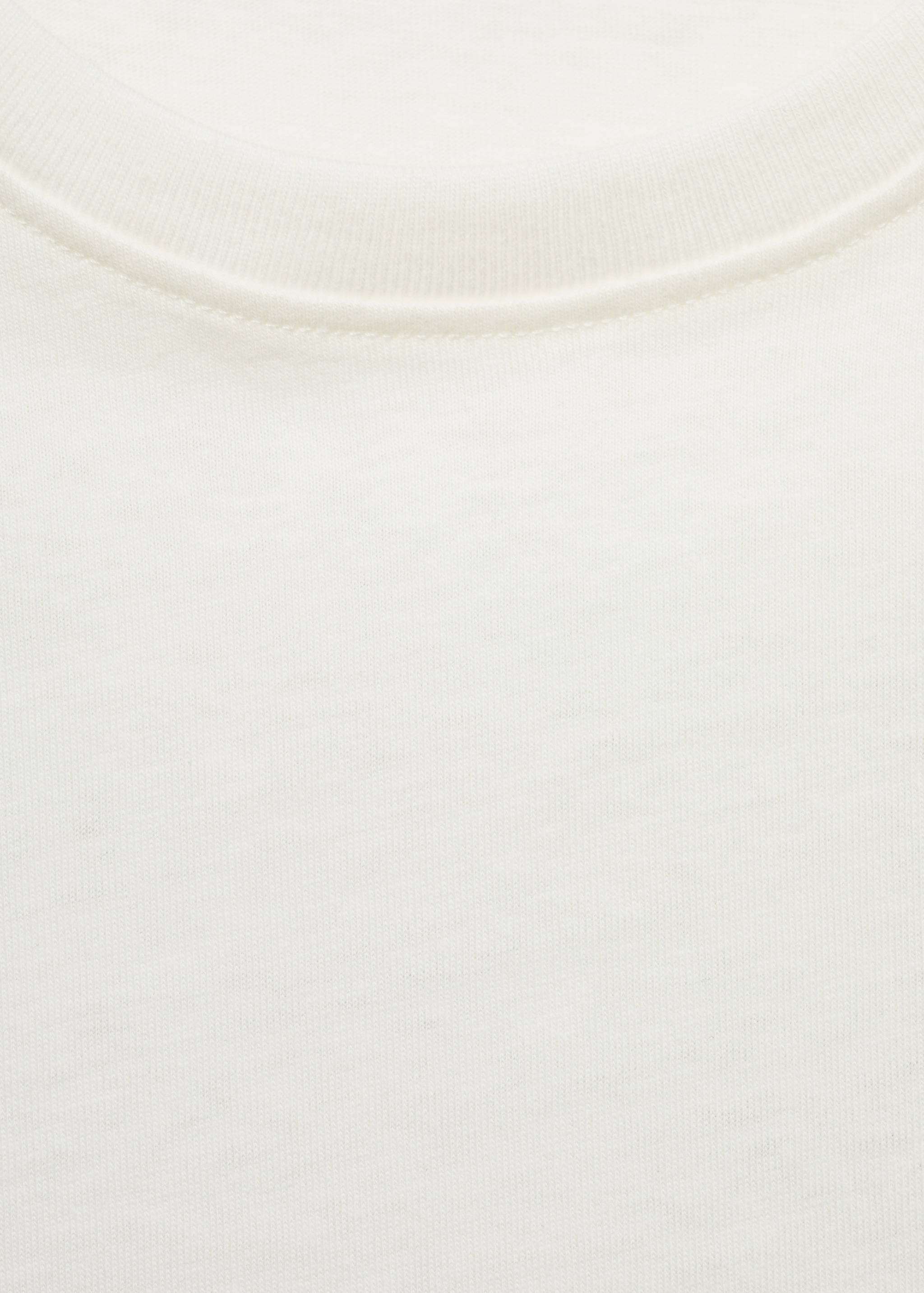 Printed cotton-blend T-shirt - Details of the article 8