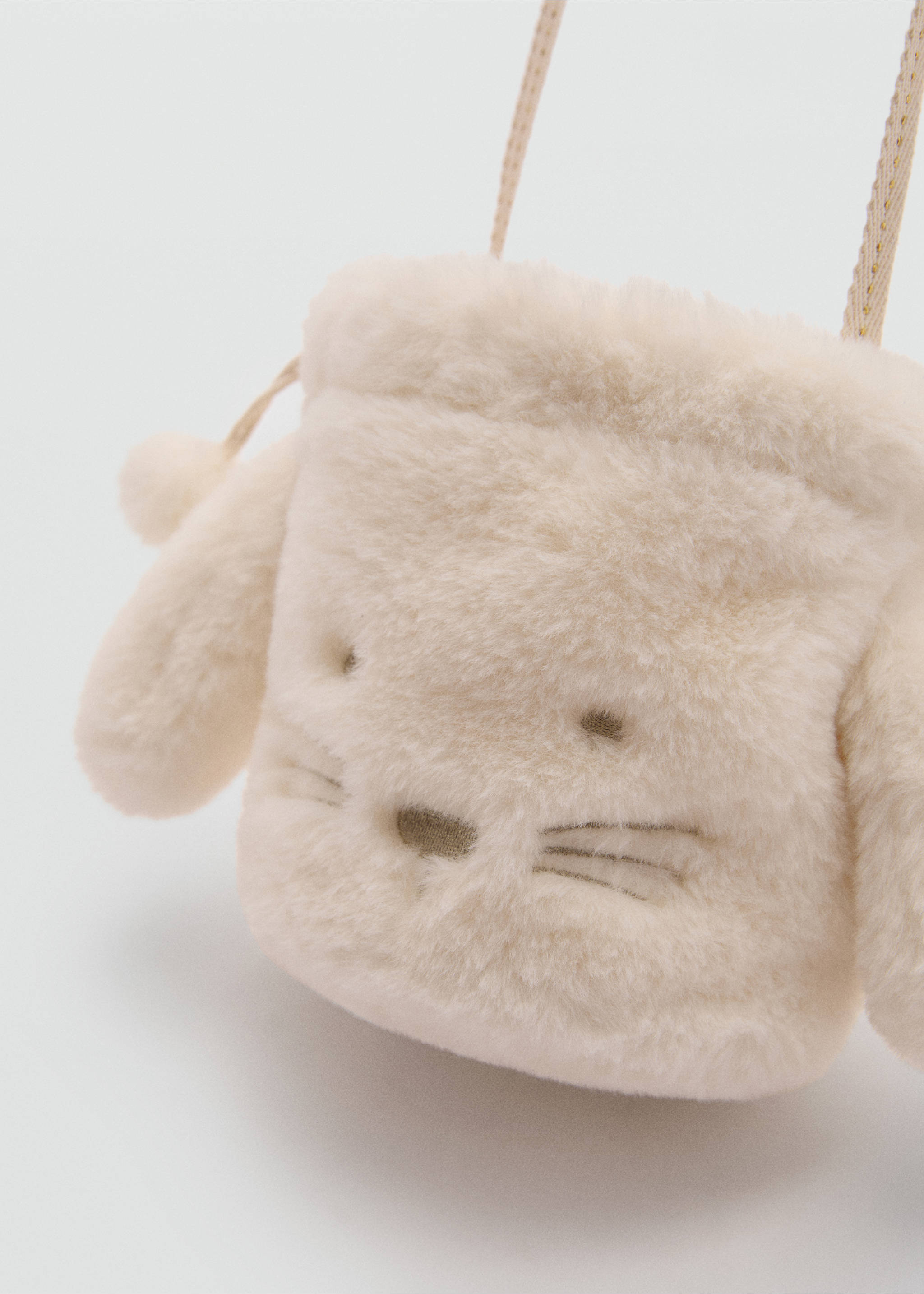 Rabbit bag - Details of the article 2, Ecru. Ref: 77013263-00.