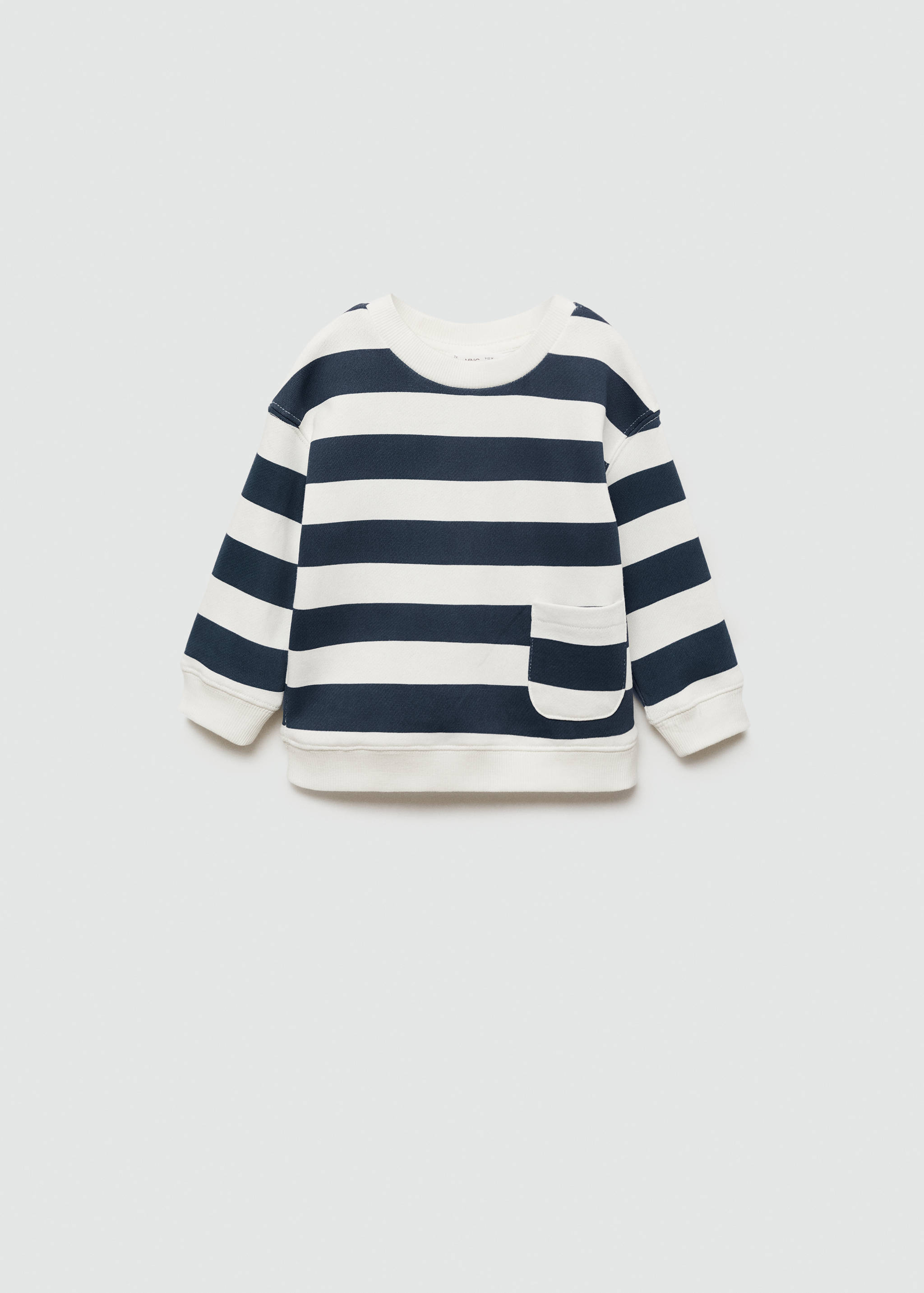 Striped print sweatshirt - Article without model