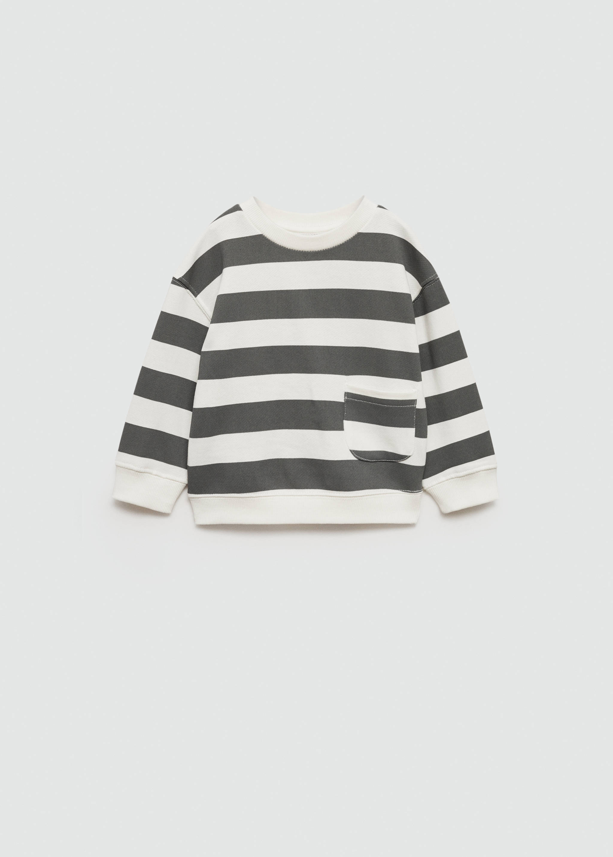Striped print sweatshirt - Article without model