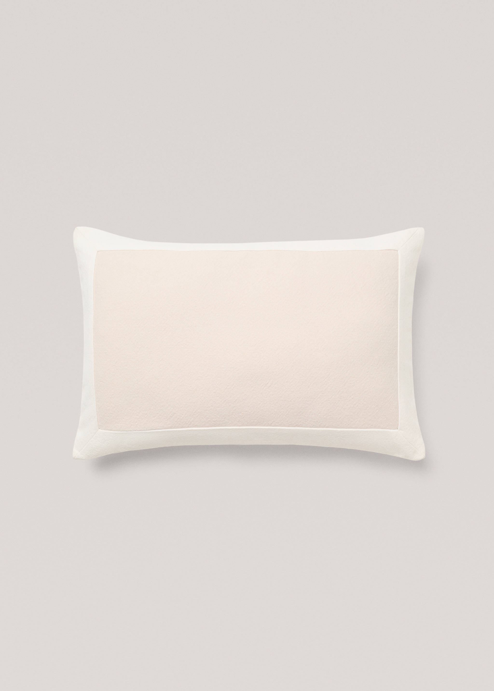 Cotton and linen blend cushion cover 40x60cm - Article without model