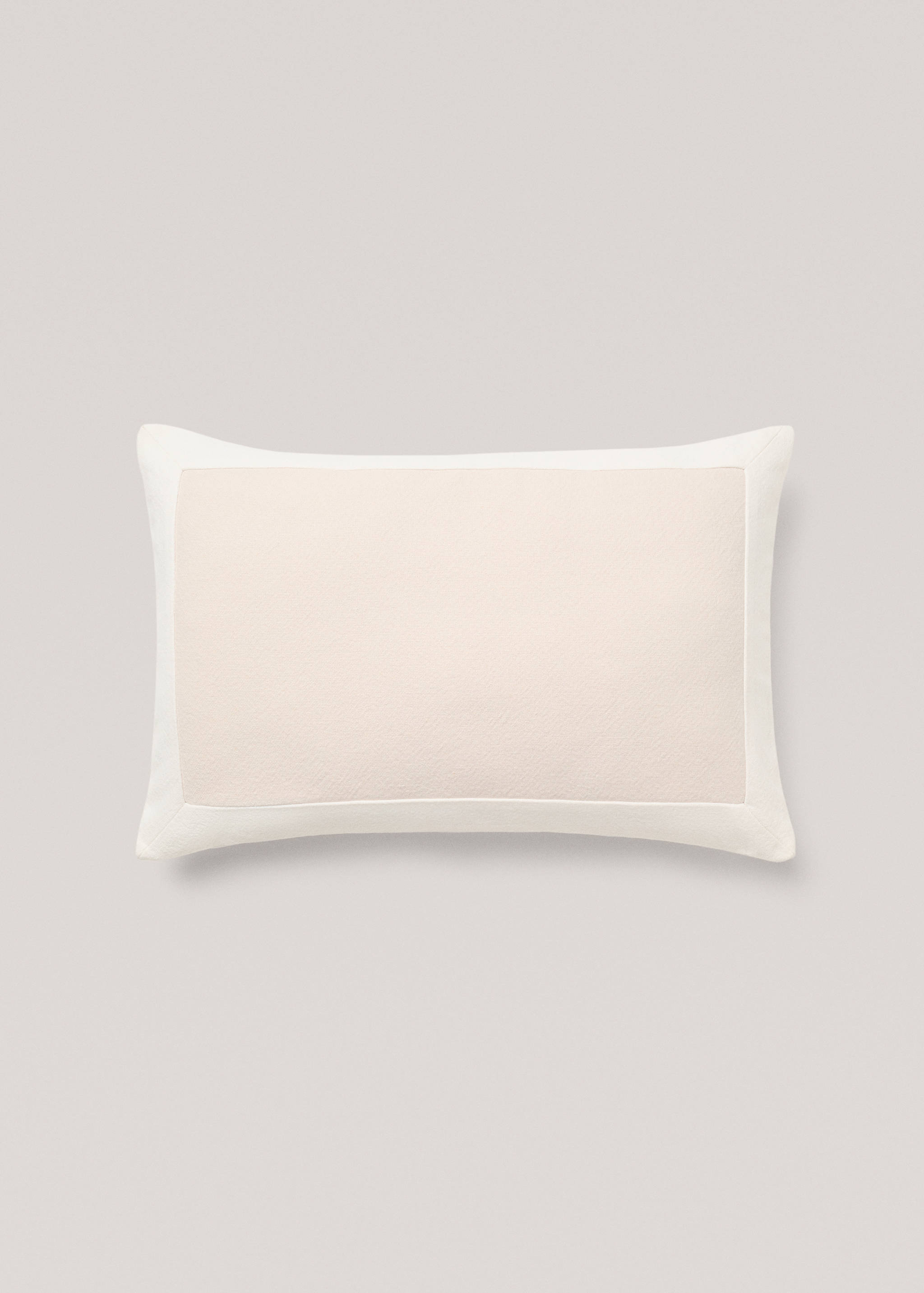 Housse coussin lin et coton mélangés 40x60 cm - Article sans modèle