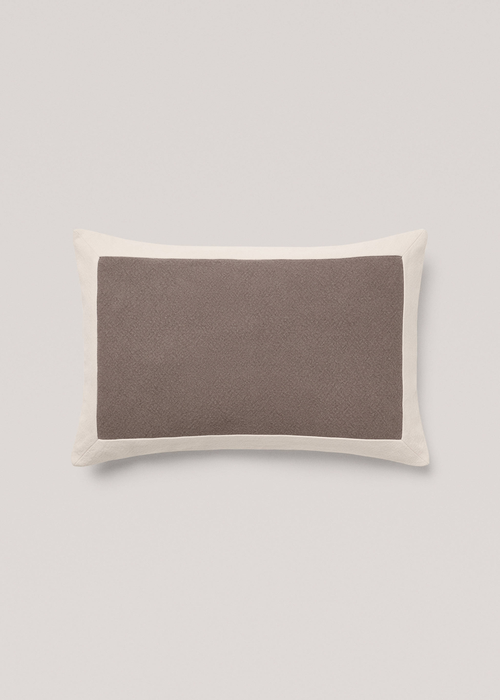 Cotton and linen blend cushion cover 40x60cm - Article without model