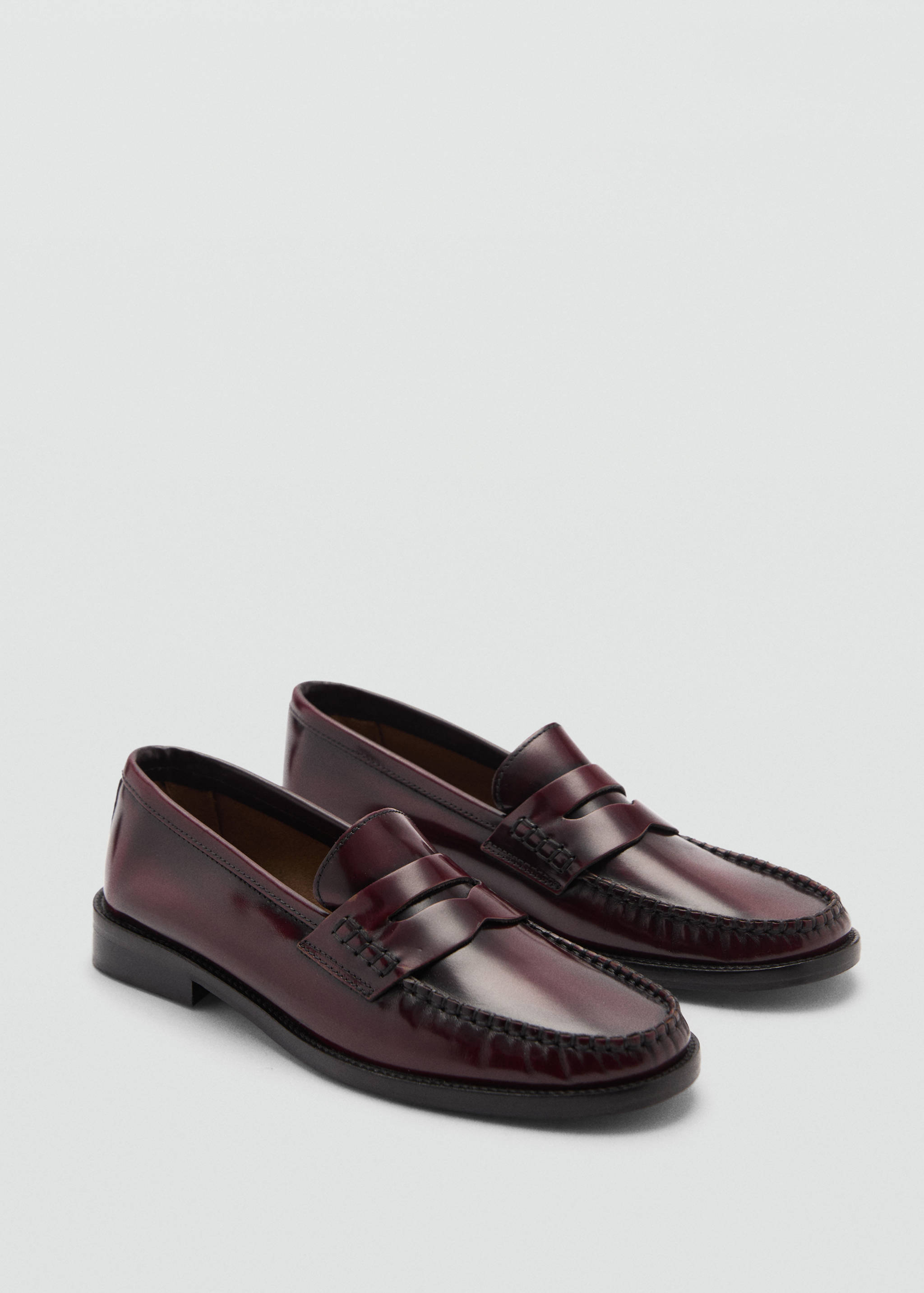 Leather loafers - Medium plane
