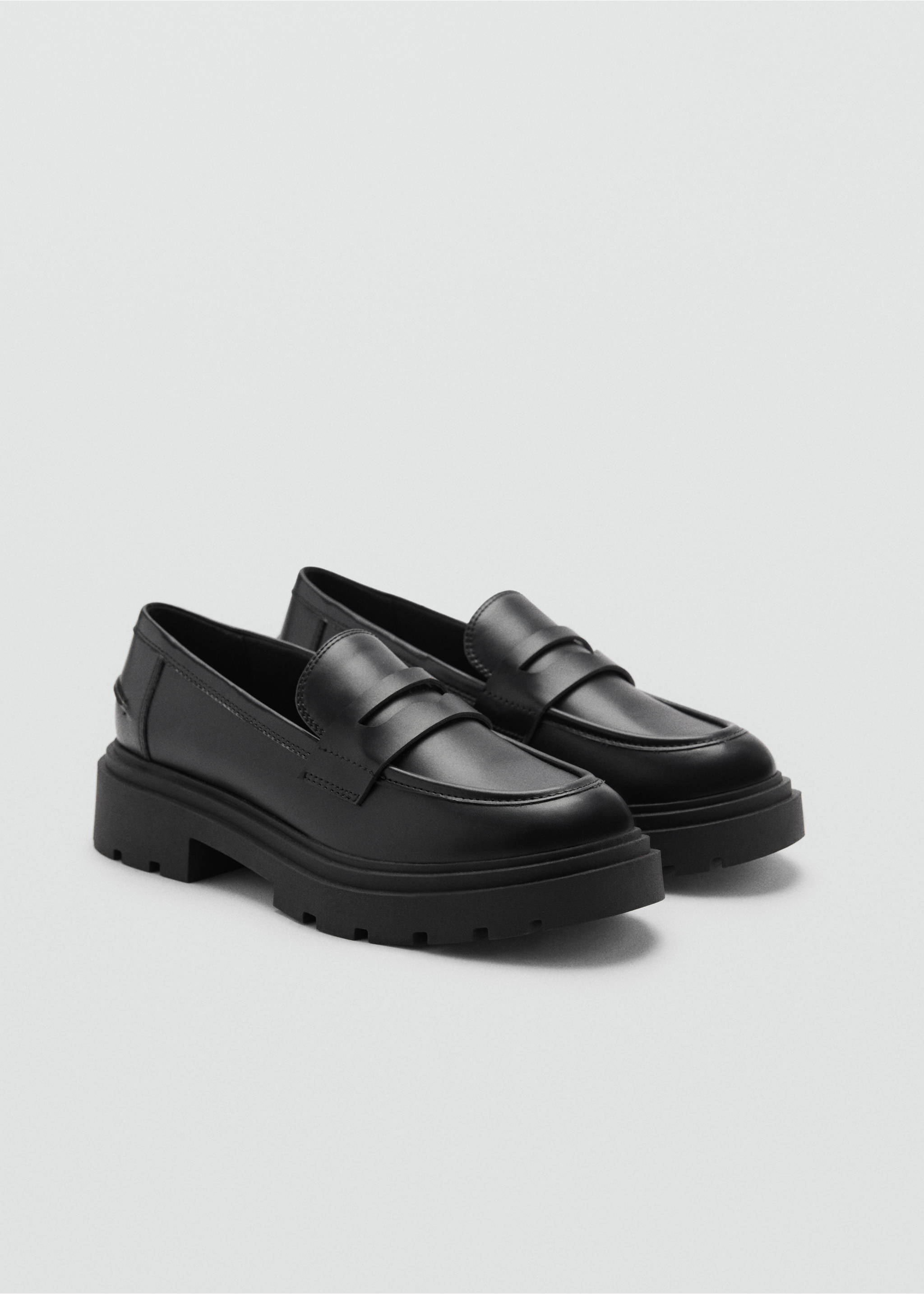Classic loafers - Medium plane, Black. Ref: 77013667-00.