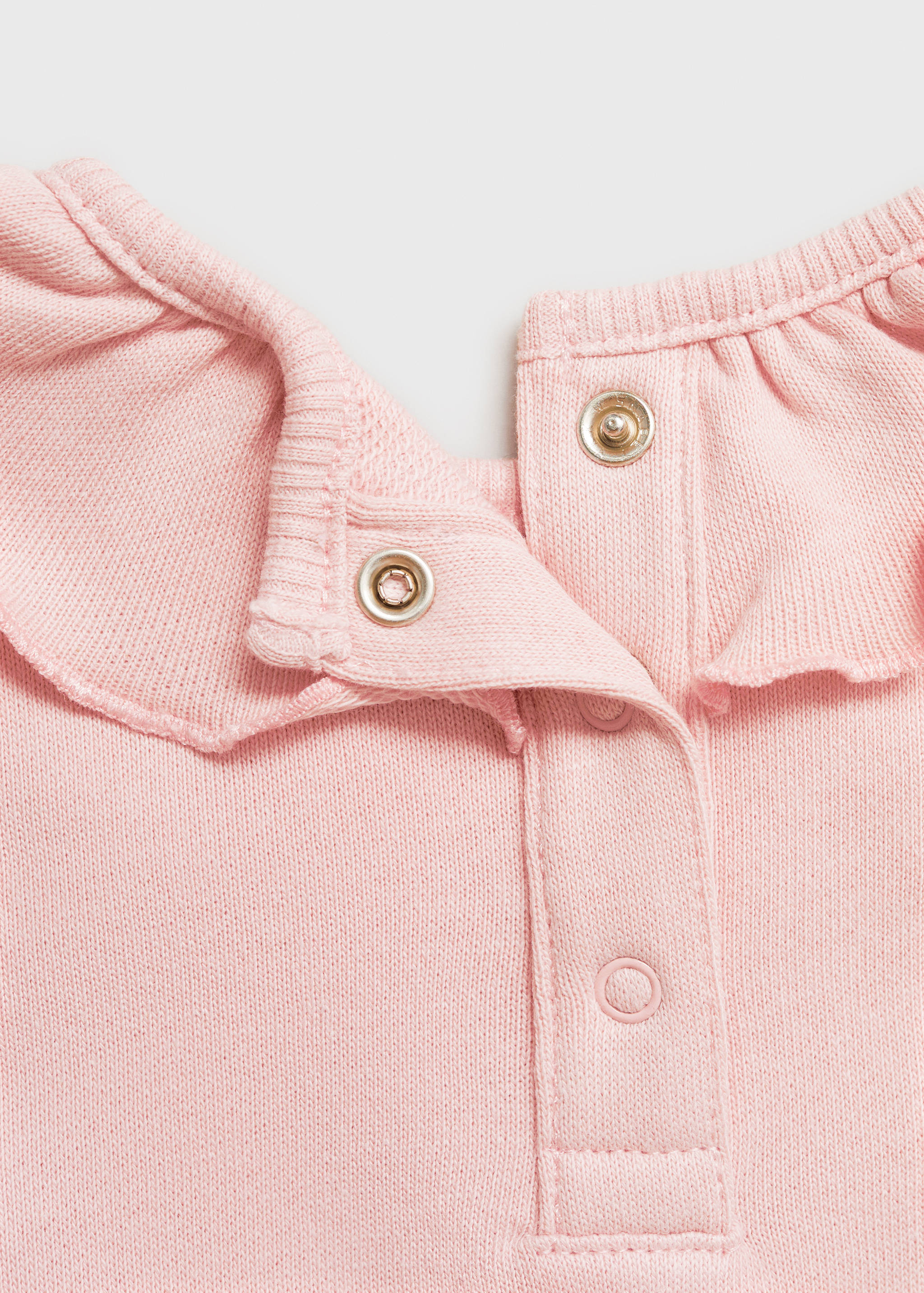 Ruffle cotton sweatshirt - Details of the article 0