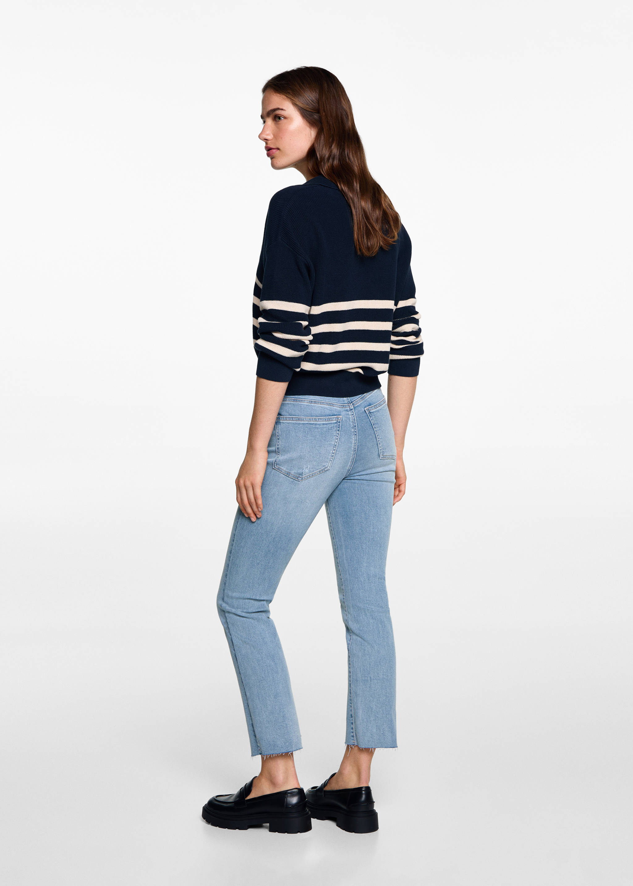 Slim Jeans in Cropped-Länge - Rückseite des Artikels