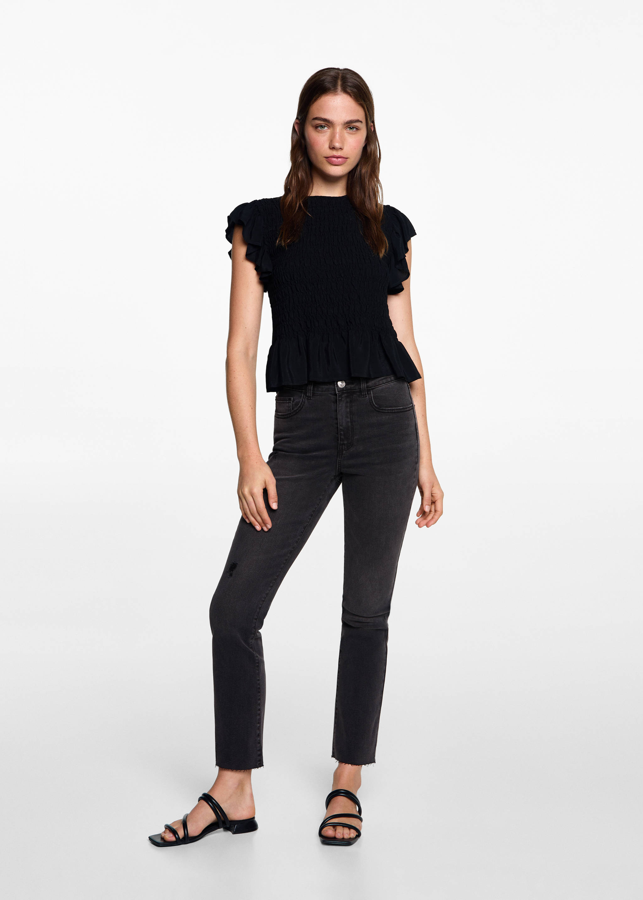 Jeans slim cropped - General plane