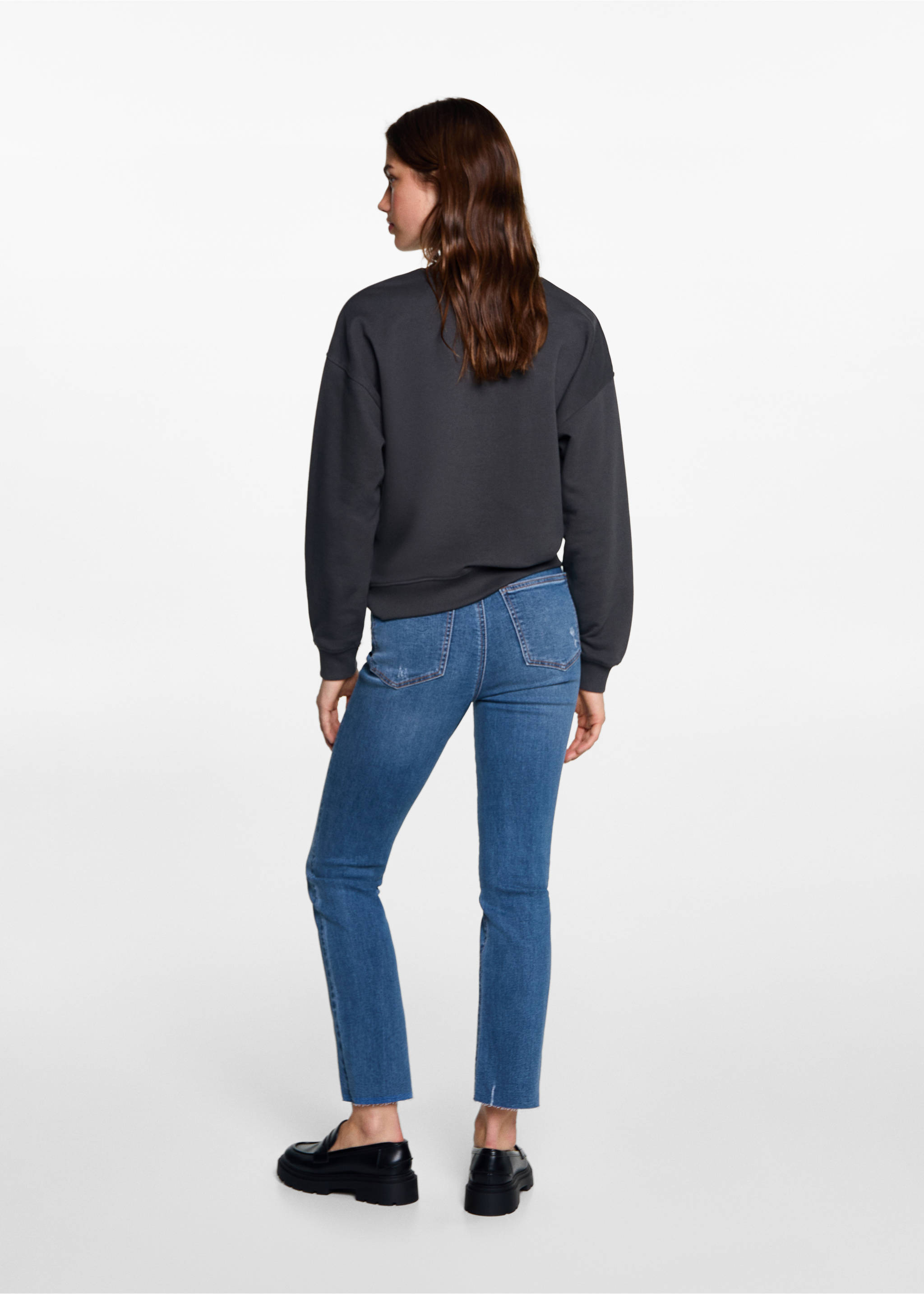 Slim-fit jeans - Reverse of the article, Medium Blue. Ref: 77014014-00.