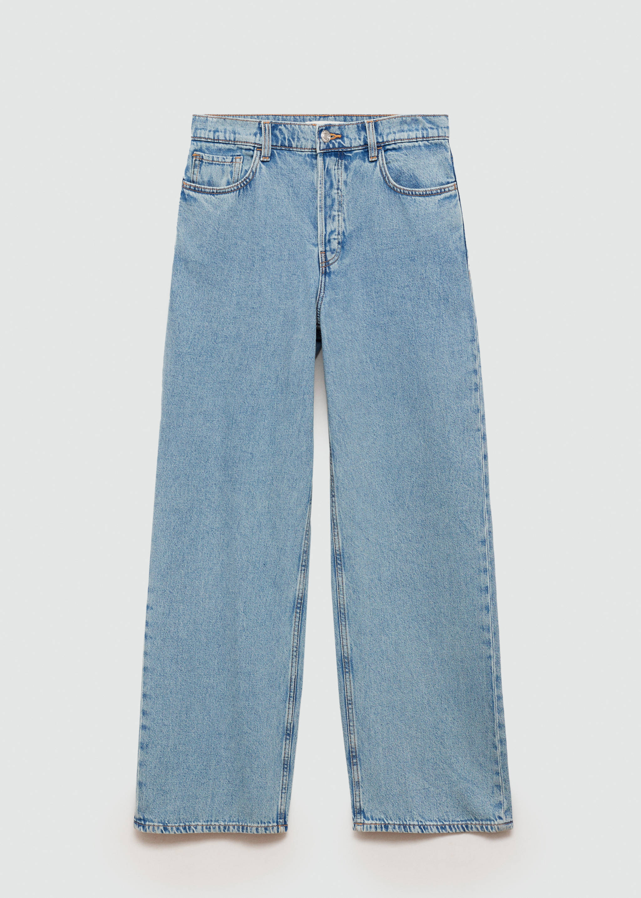 Jeans wideleg loose låg midja - Artikel utan modell