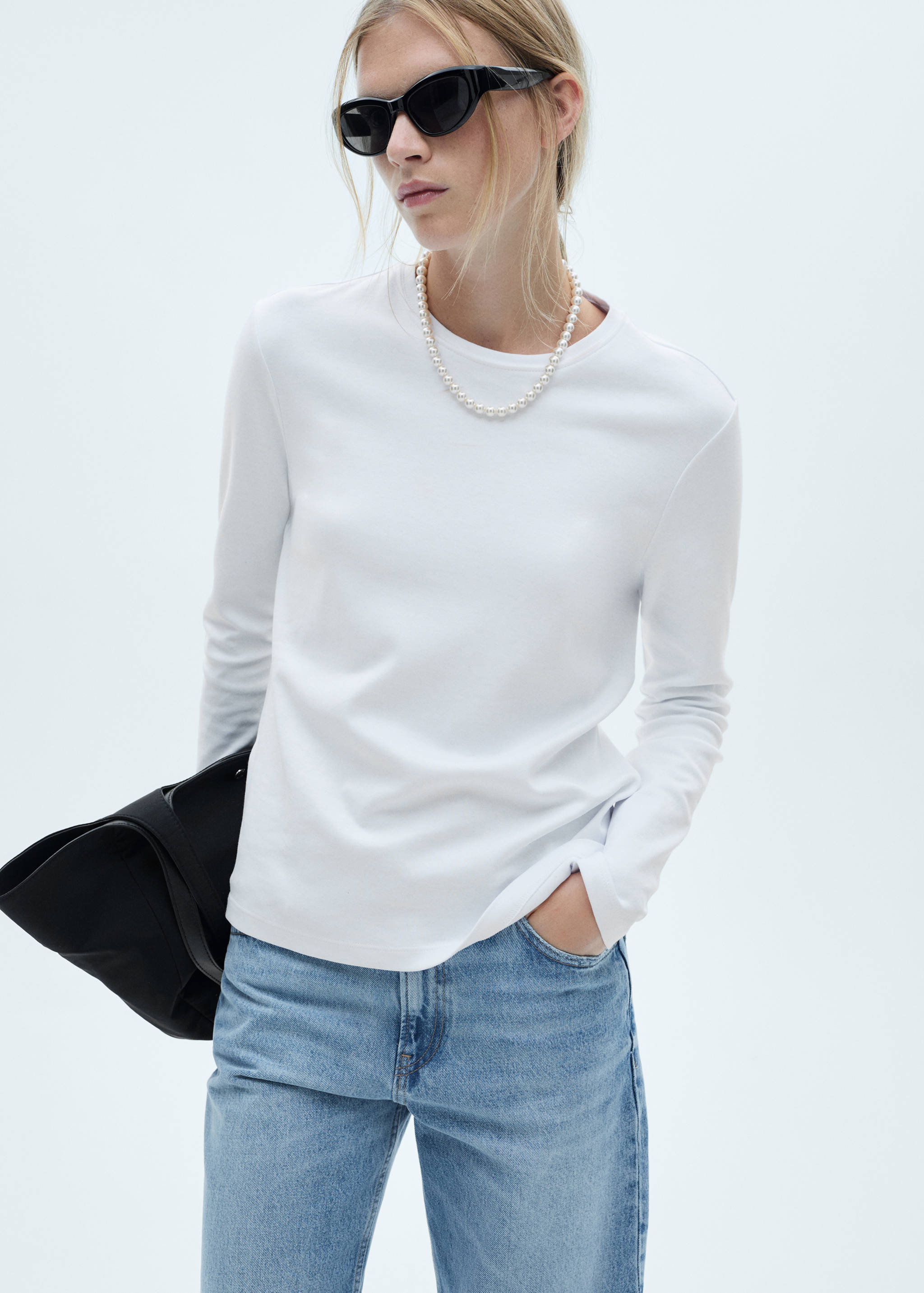 Miami medium-rise straight-fit jeans - Medium plane