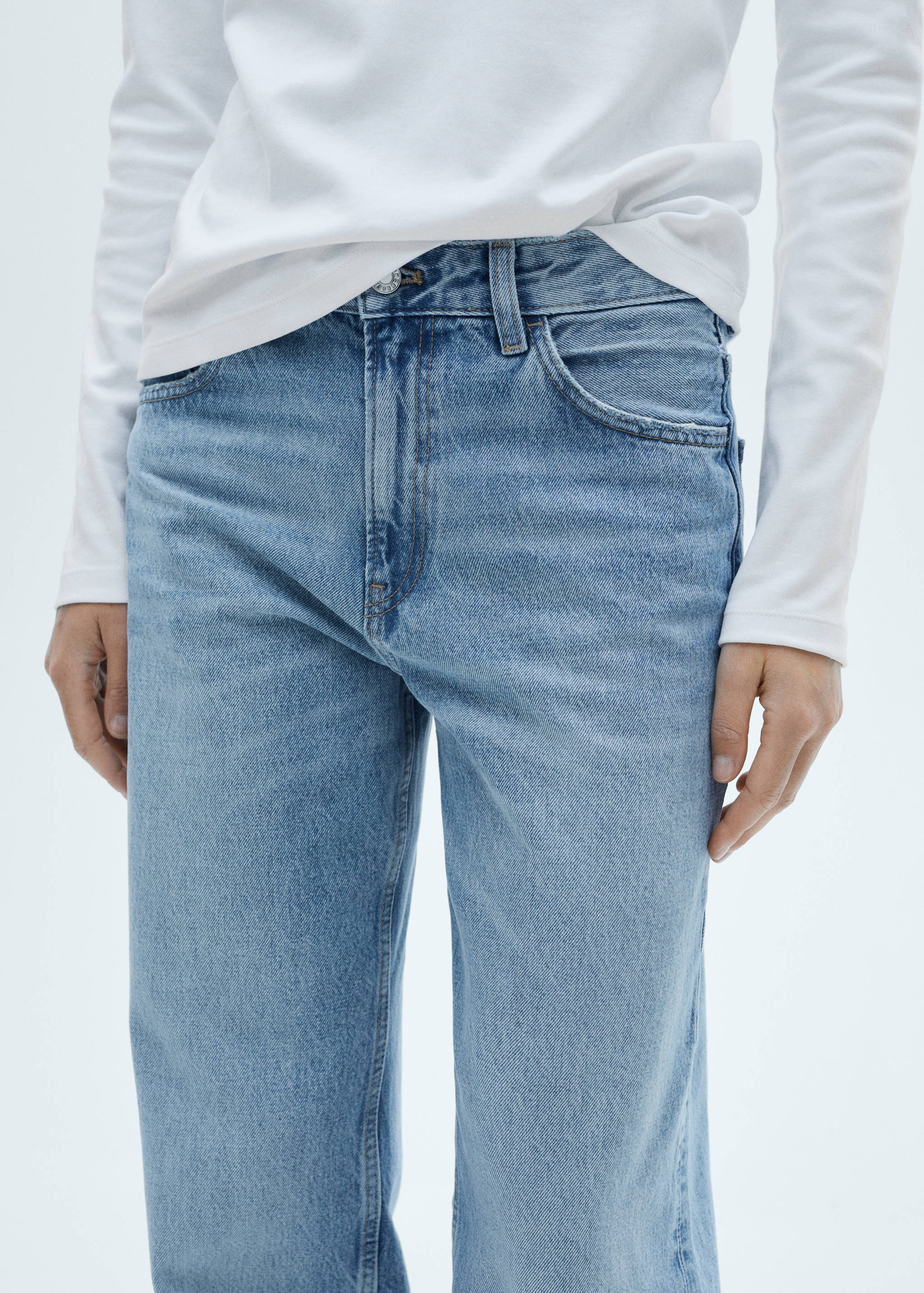 Miami medium-rise straight-fit jeans - Details of the article 6