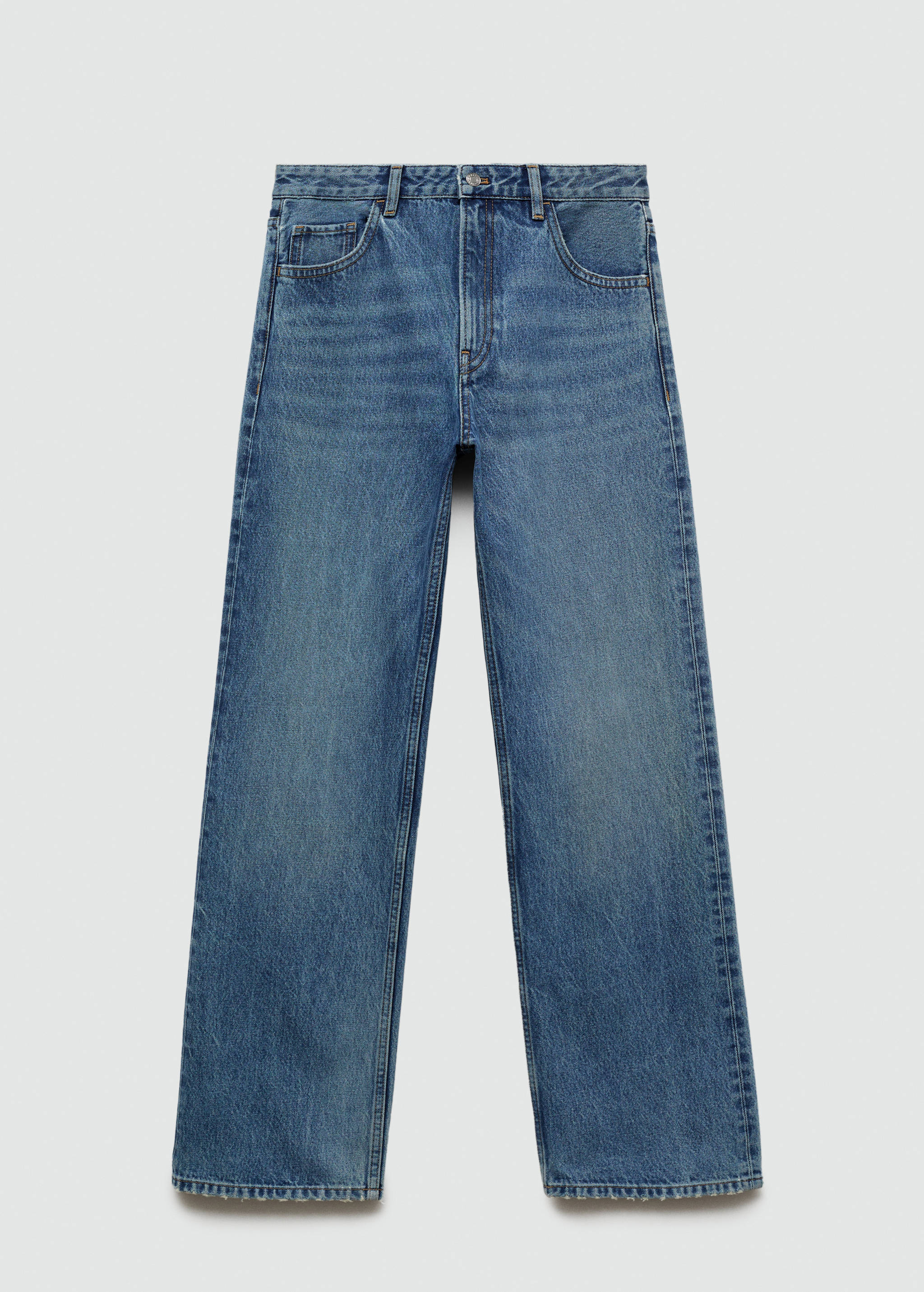 Miami medium-rise straight-fit jeans - Article without model