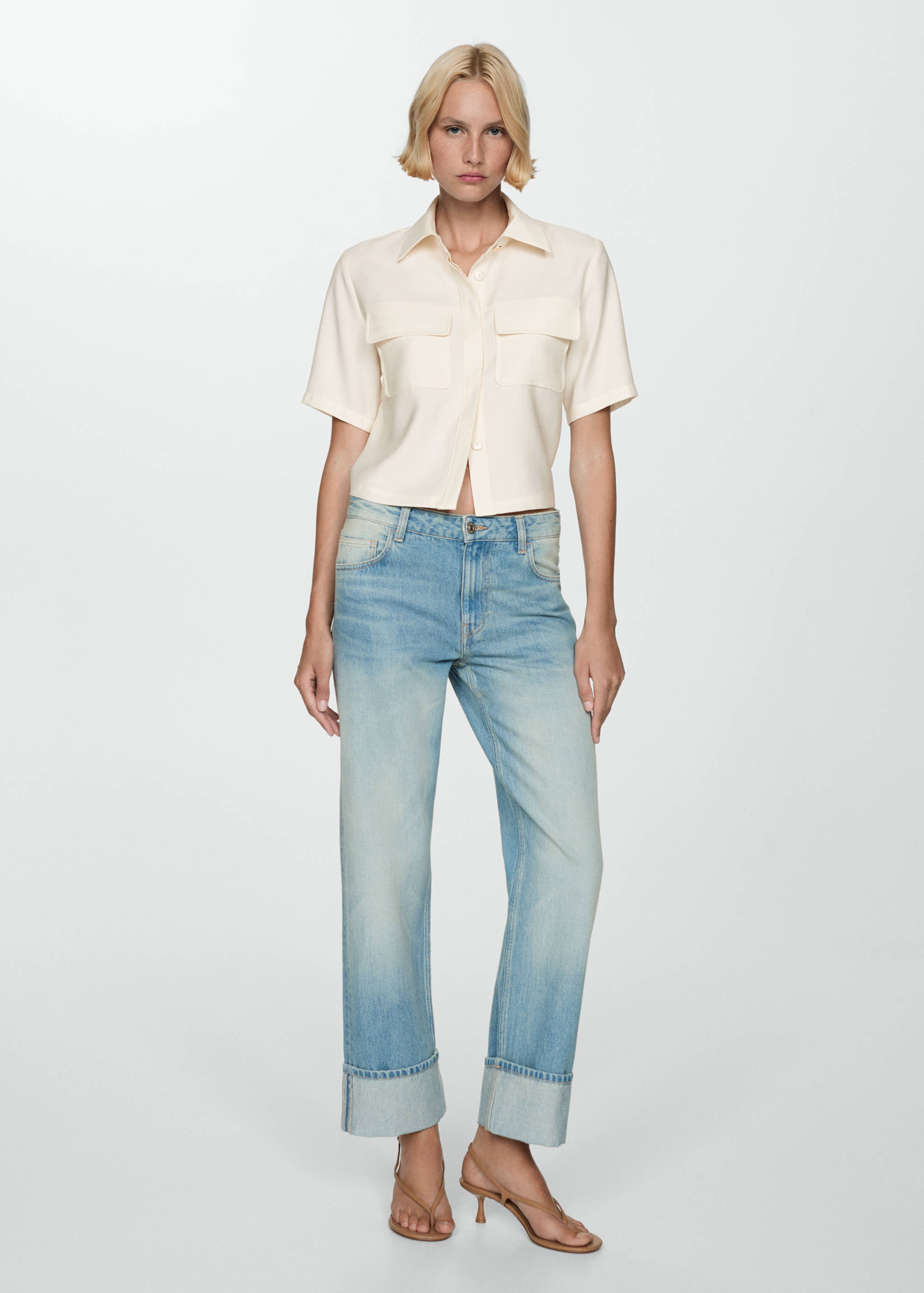 Chemise manches courtes poches - Détail de l'article 2