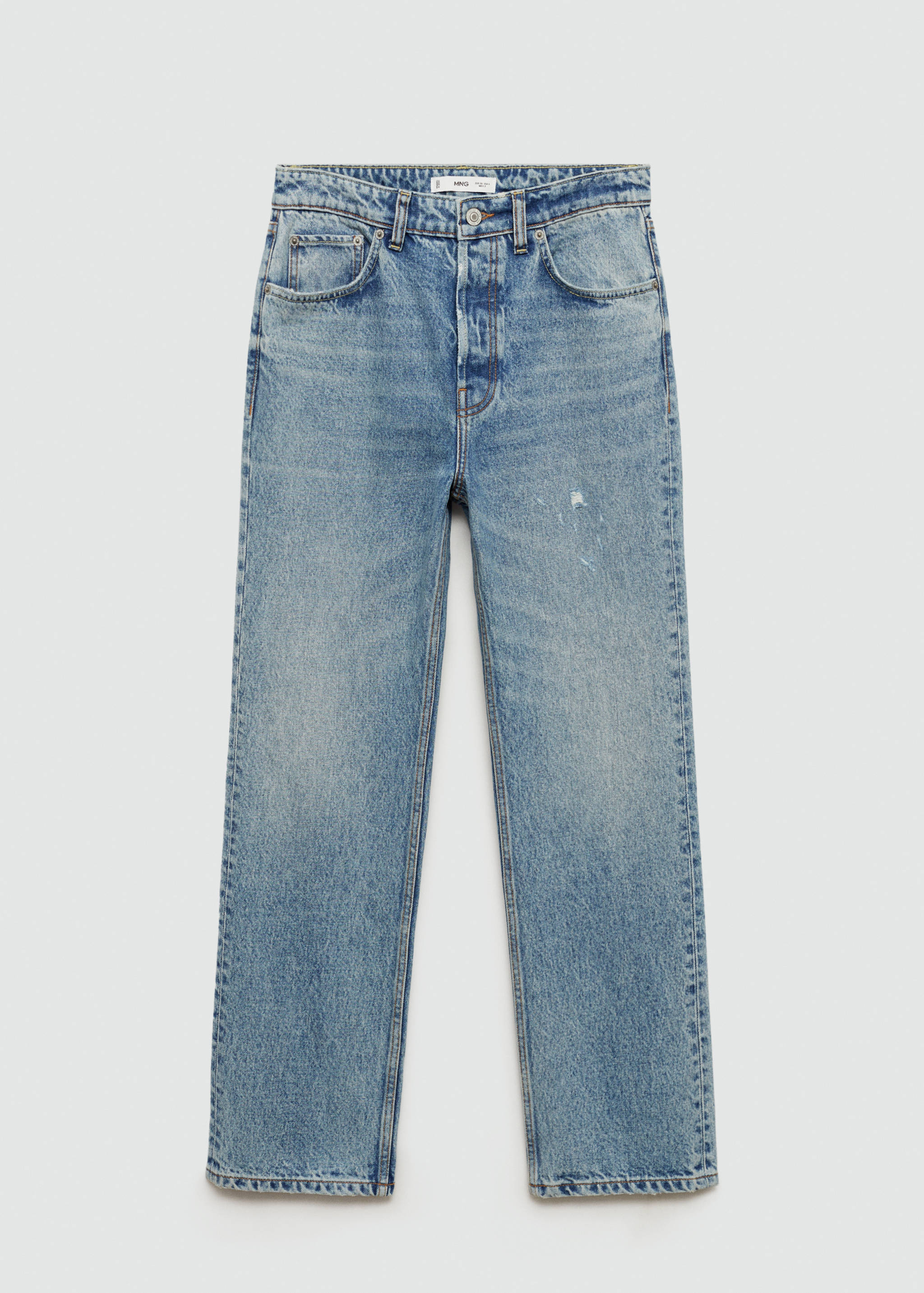 Calças de ganga loose de estilo boyfriend - Artigo sem modelo