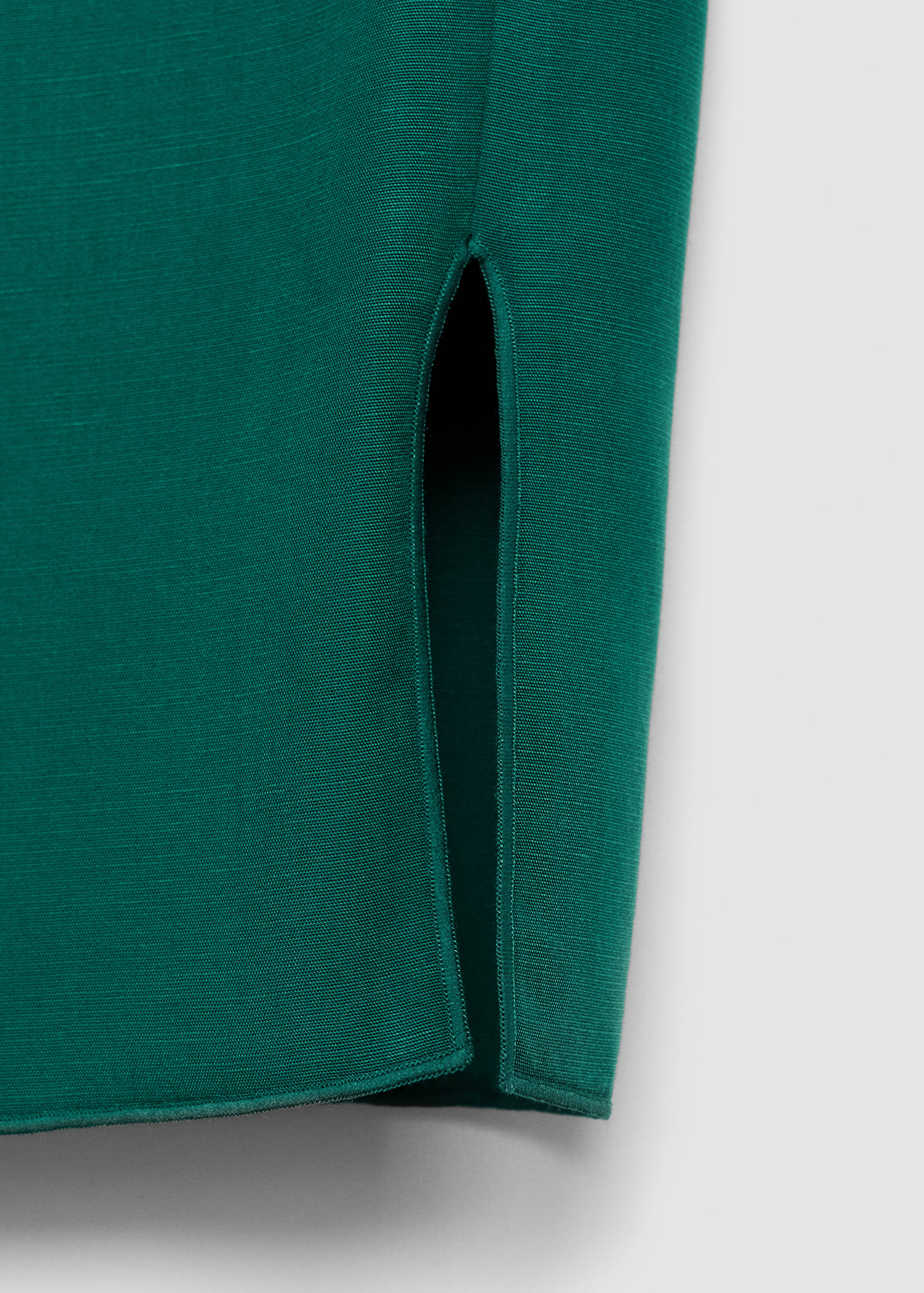 Short-sleeved lyocell shirt - Details of the article 0